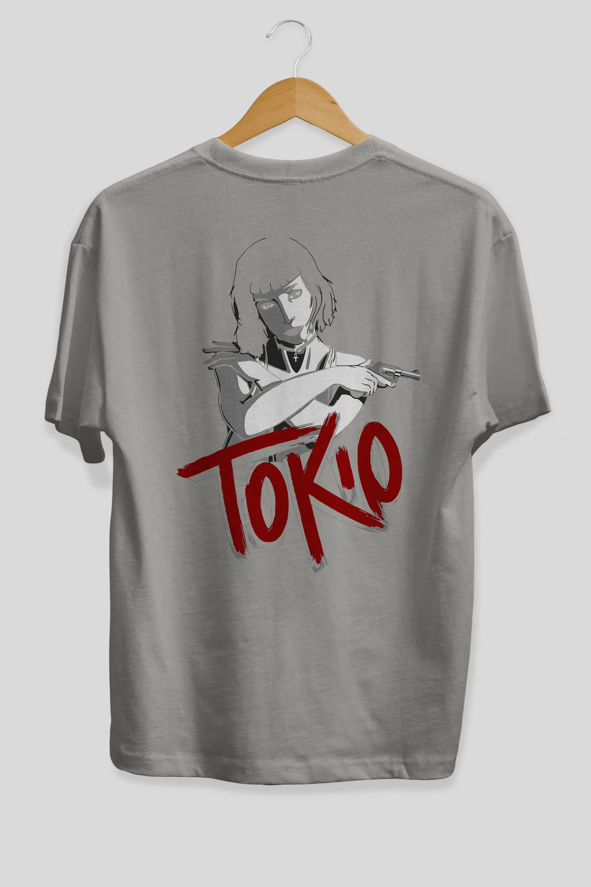 La Casa De Papel (10) Arka Baskılı Oversize t-shirt Erkek Kadın Unisex %100 Pamuk Bisiklet Yaka tişort