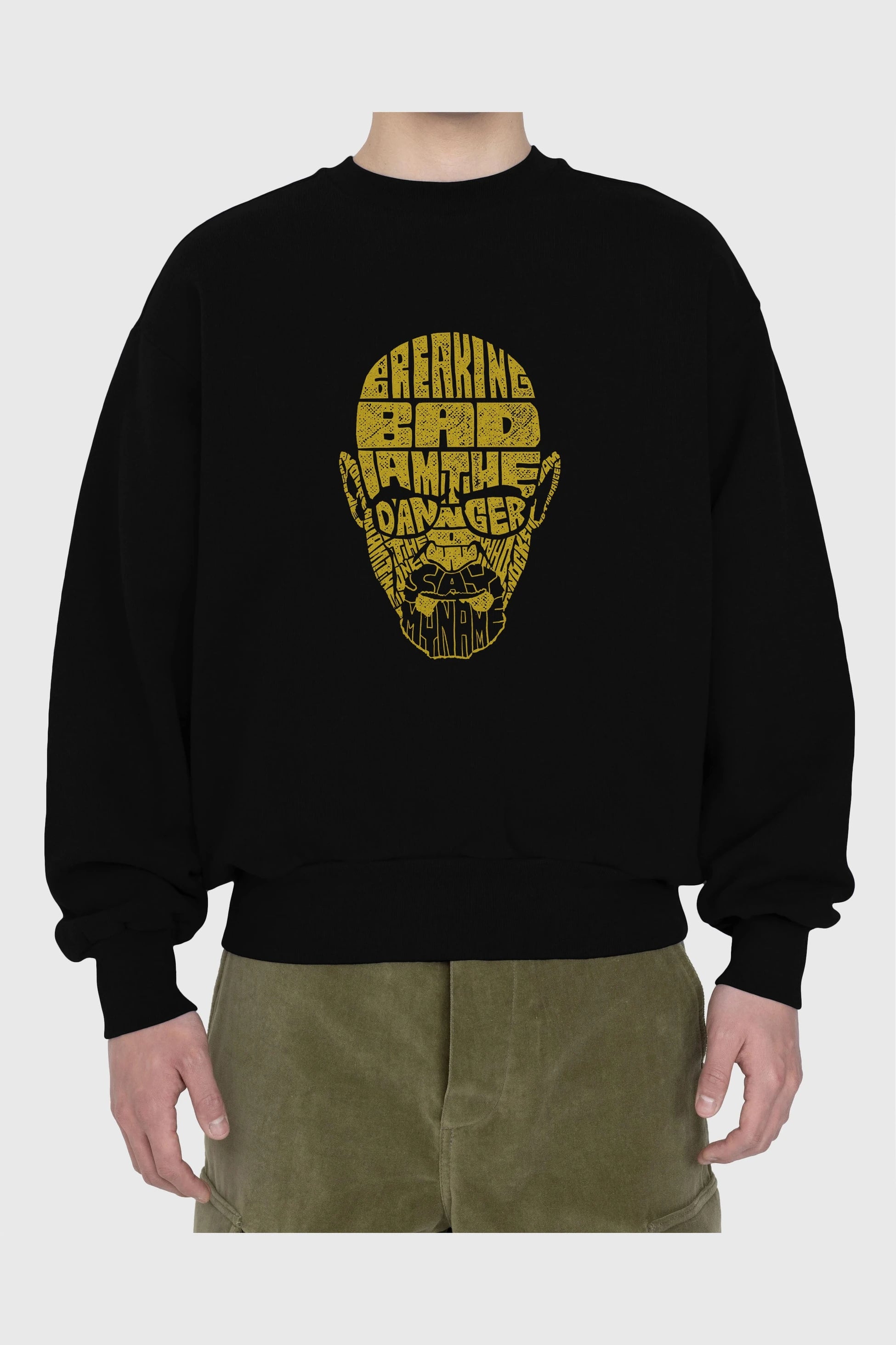 Breaking Bad Ön Baskılı Oversize Sweatshirt Erkek Kadın Unisex