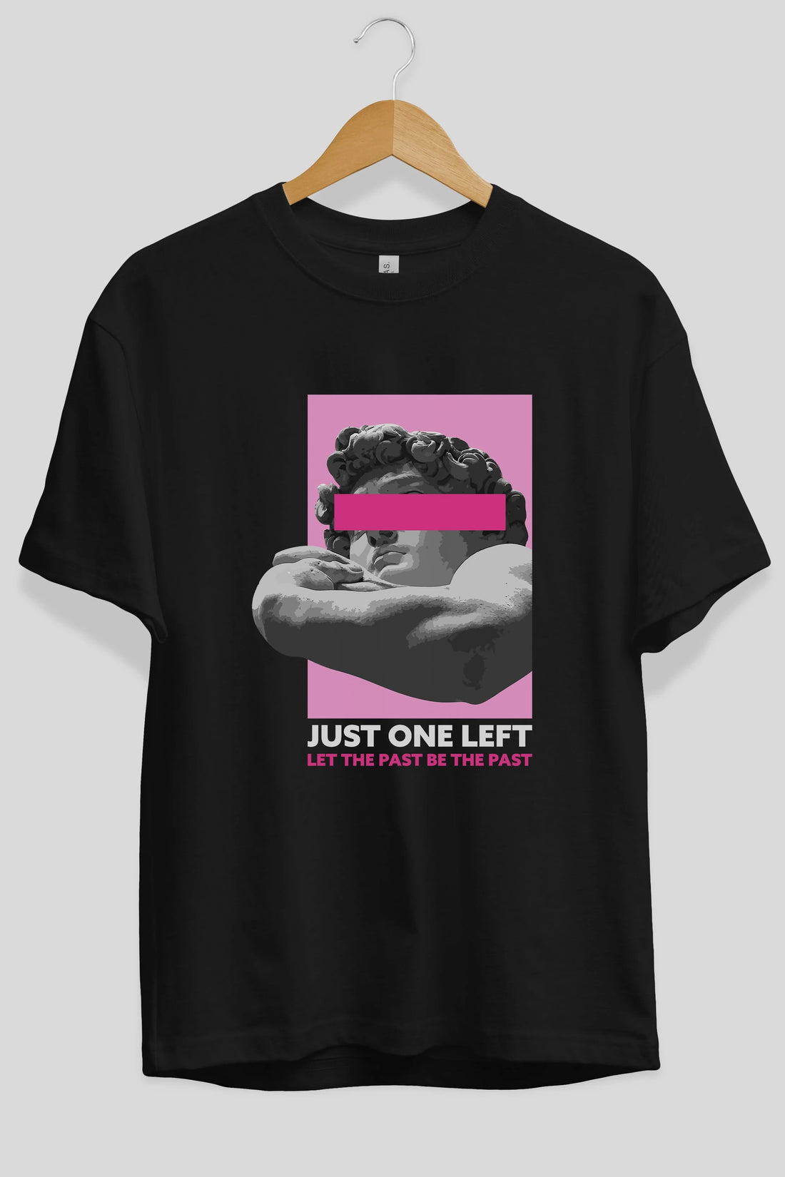 Just One Left Ön Baskılı Oversize t-shirt Erkek Kadın Unisex