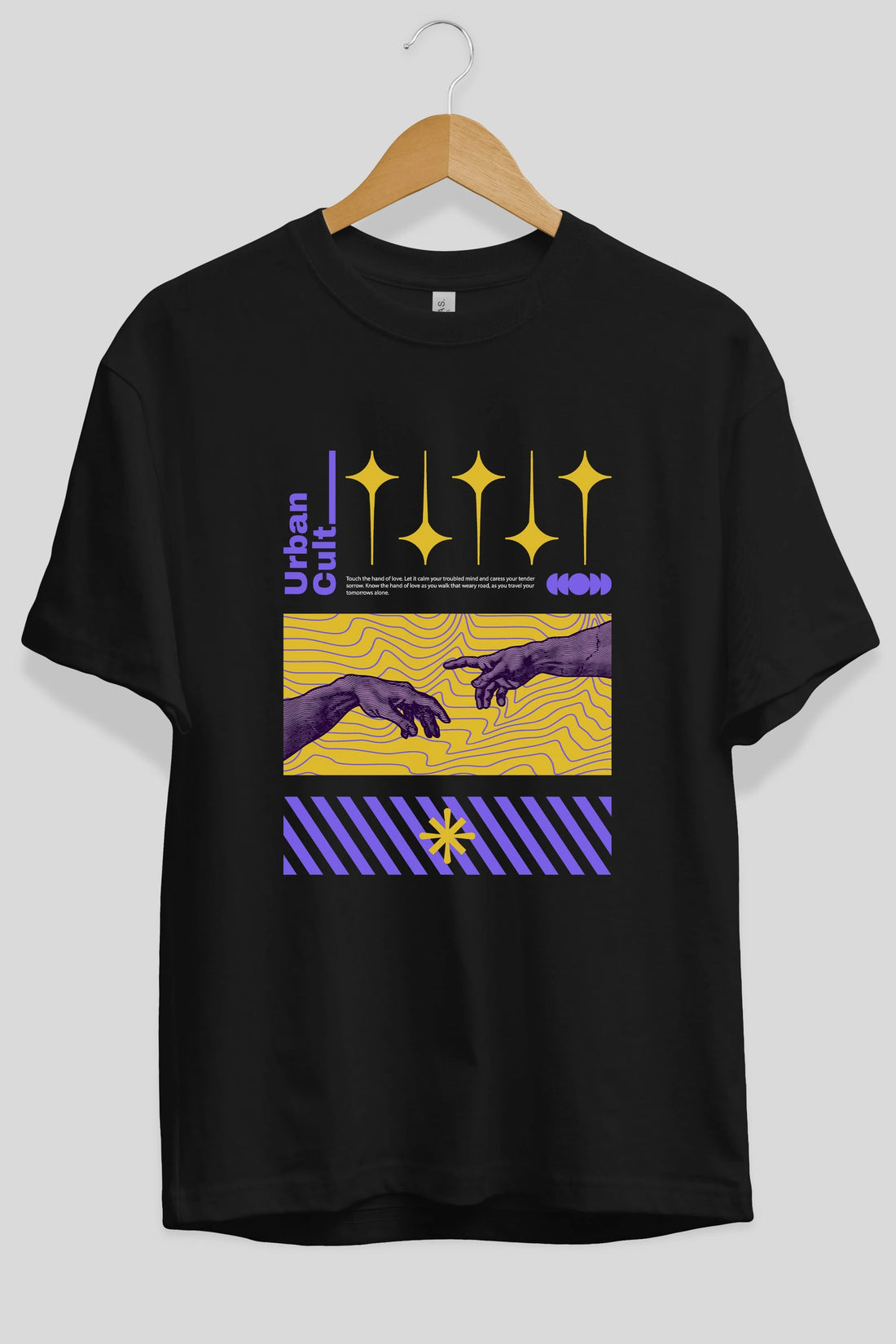 Urban Cult Ön Baskılı Oversize t-shirt Erkek Kadın Unisex