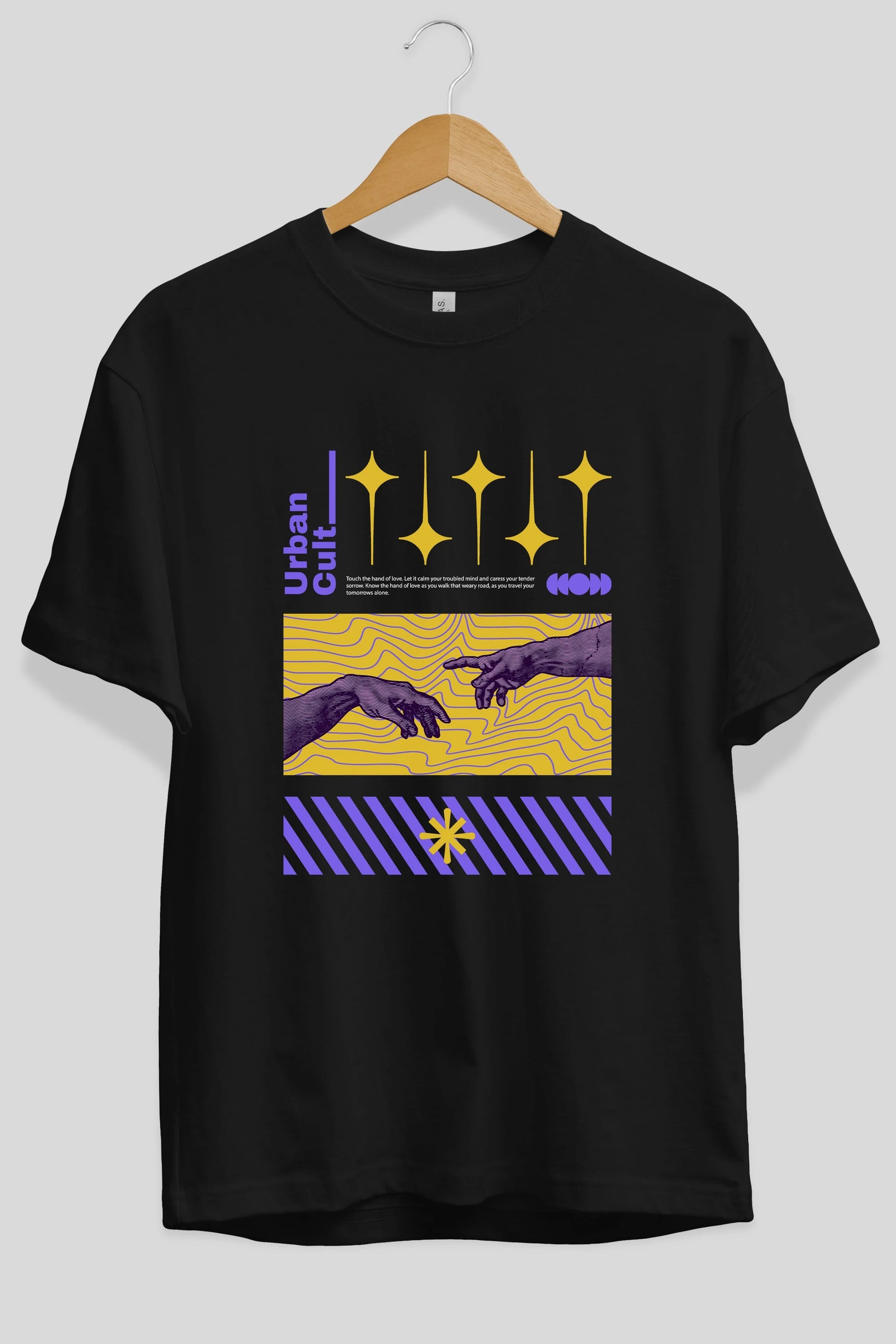 Urban Cult Ön Baskılı Oversize t-shirt Erkek Kadın Unisex