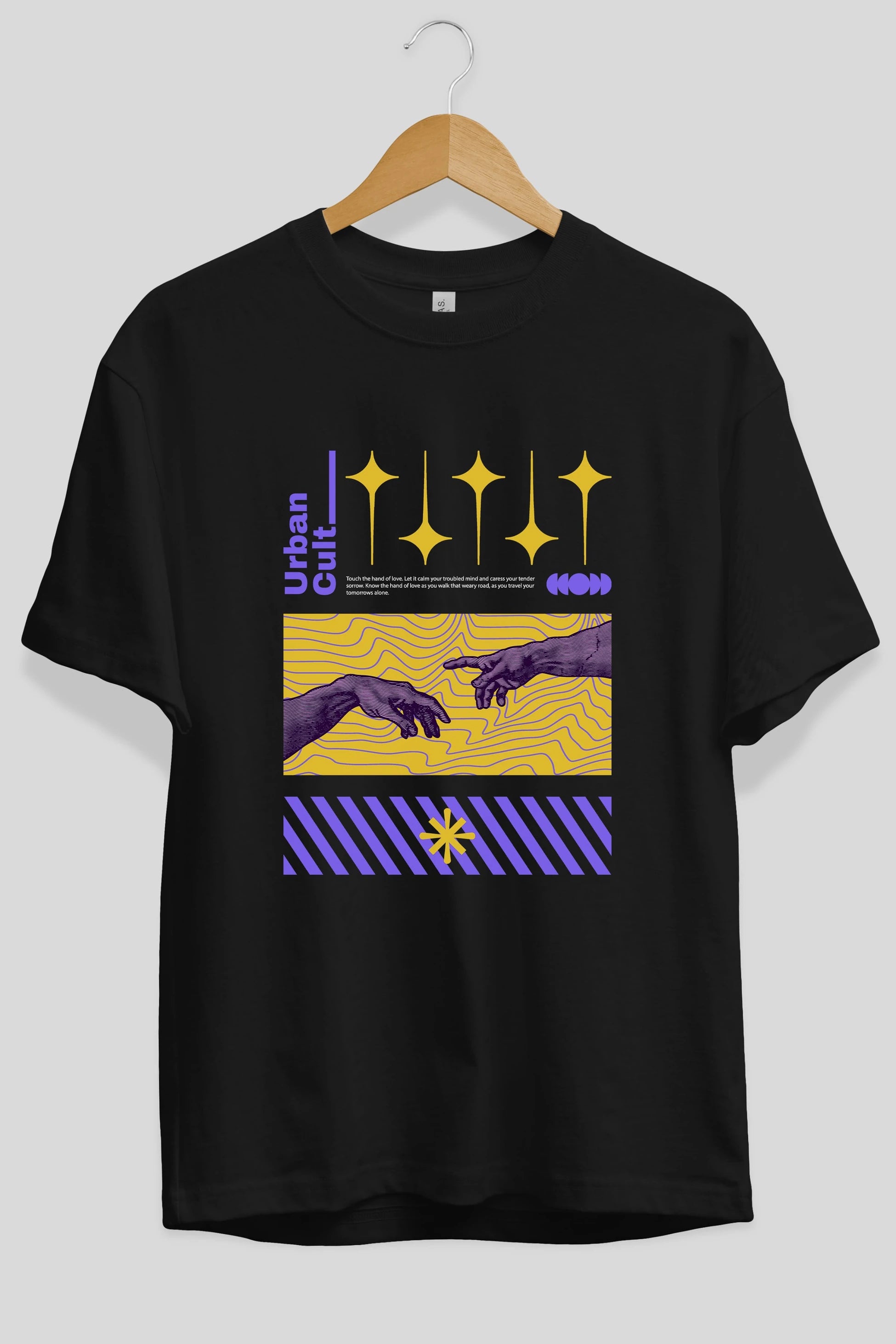 Urban Cult Ön Baskılı Oversize t-shirt Erkek Kadın Unisex