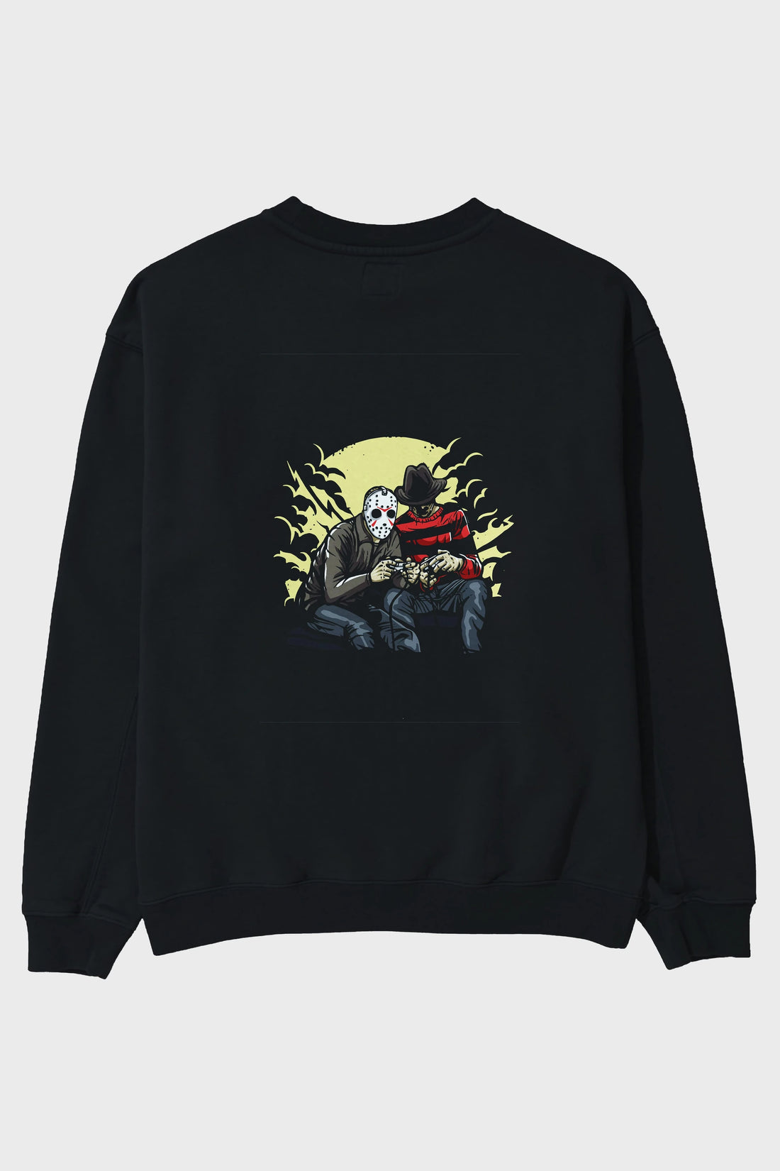 Dark Gamers Arka Baskılı Oversize Sweatshirt Erkek Kadın Unisex
