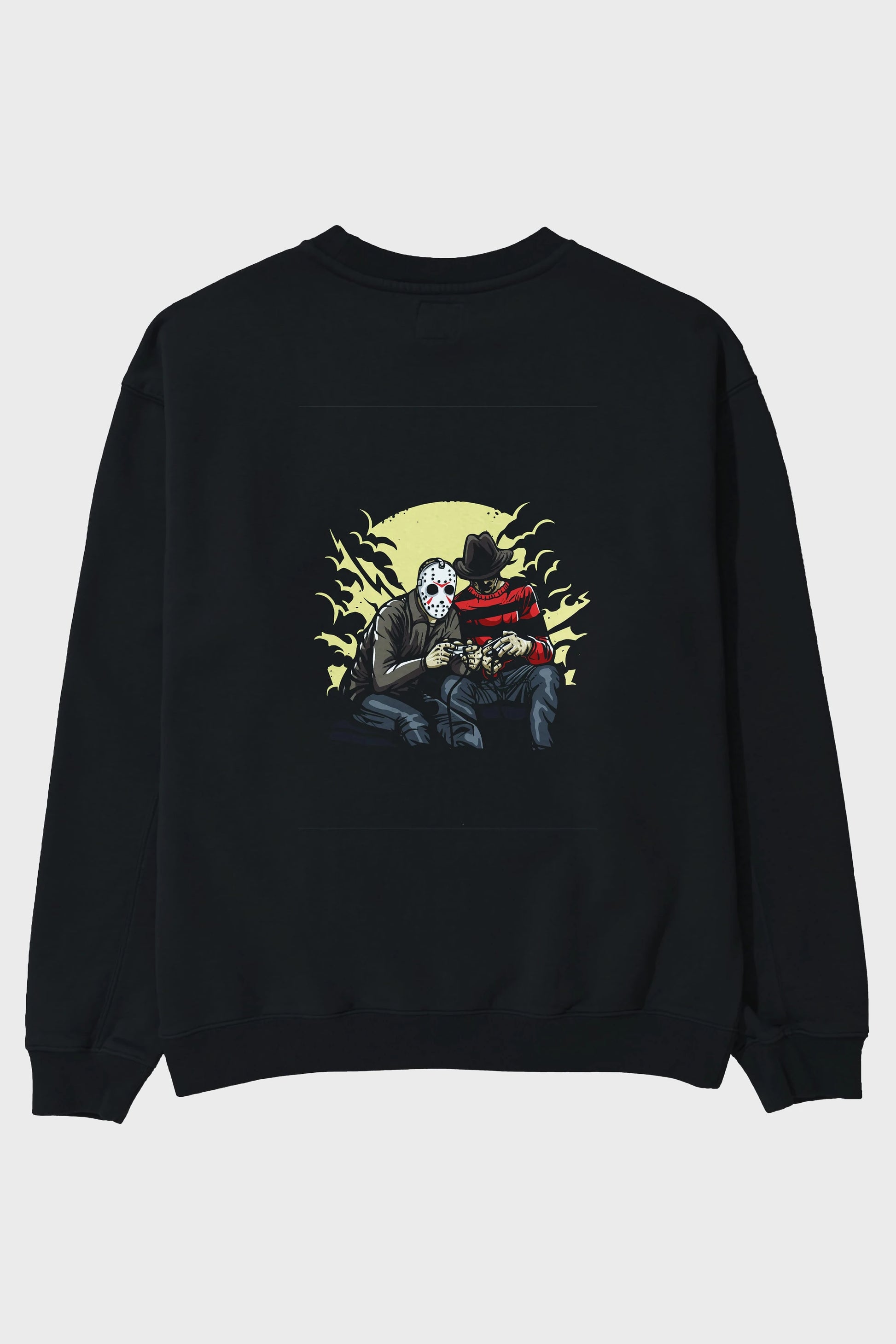Dark Gamers Arka Baskılı Oversize Sweatshirt Erkek Kadın Unisex