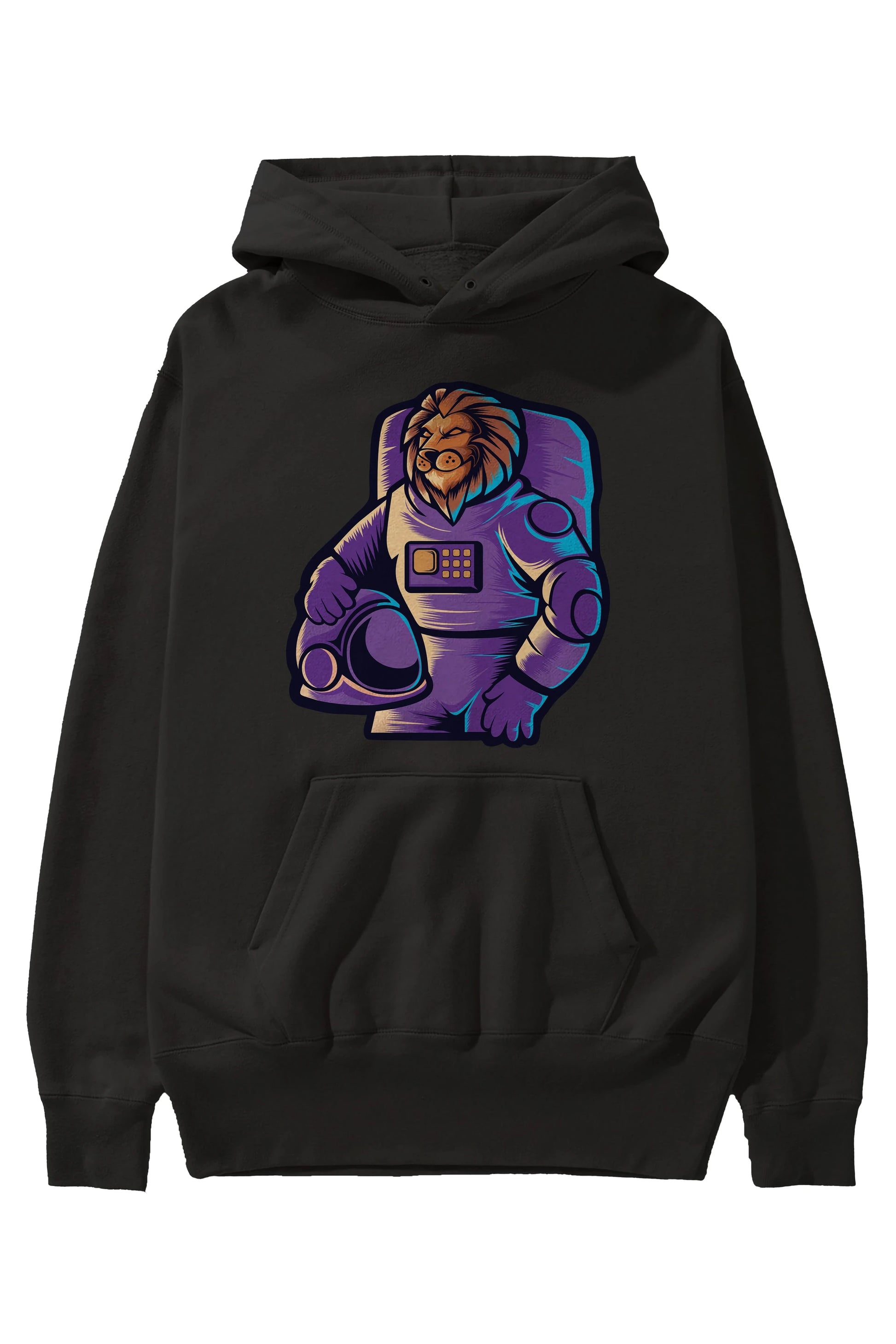 Astroking Ön Baskılı Hoodie Oversize Kapüşonlu Sweatshirt Erkek Kadın Unisex