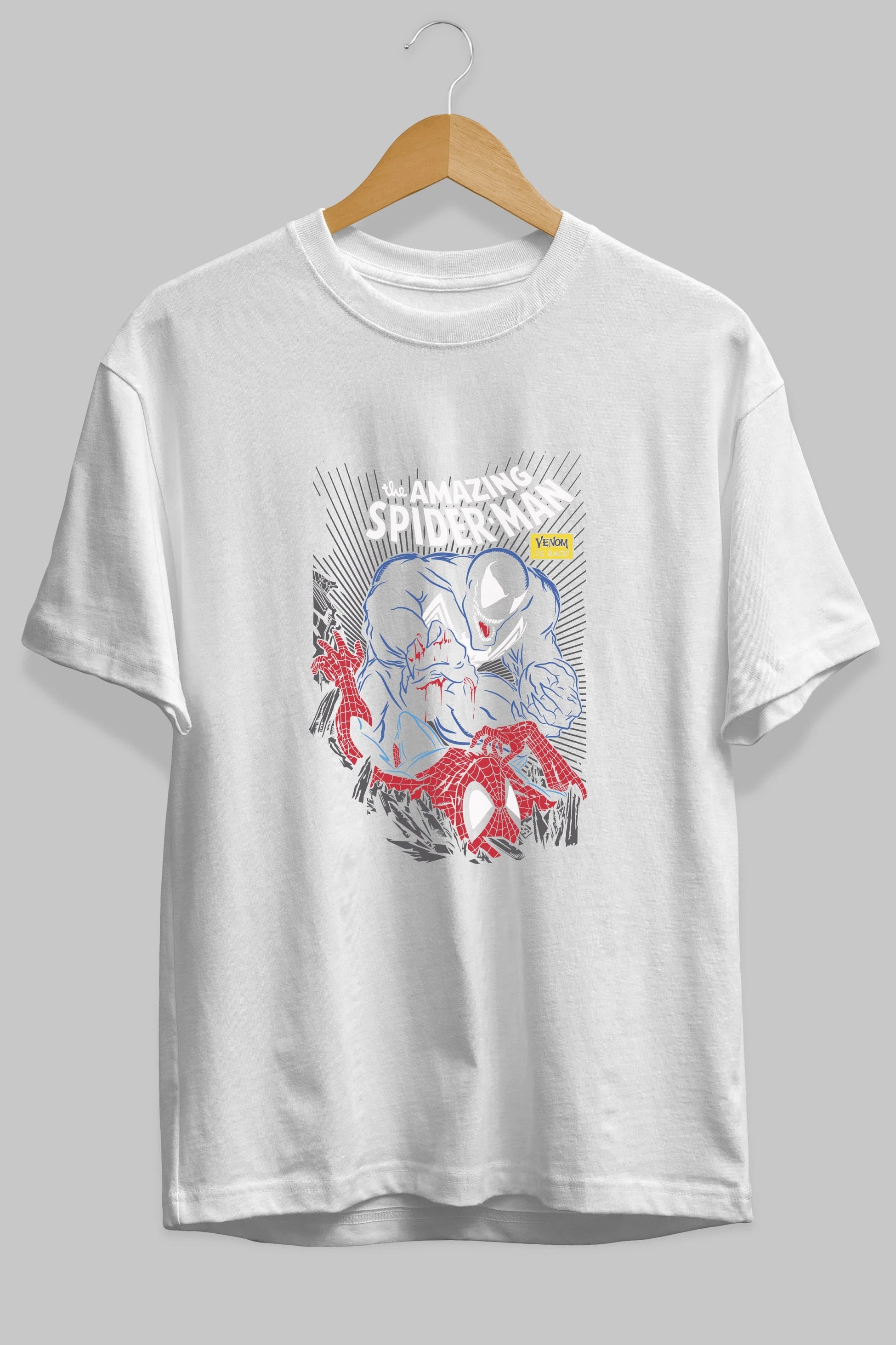 Venom (19) Ön Baskılı Oversize t-shirt Erkek Kadın Unisex %100 Pamuk Bisiklet Yaka tişort