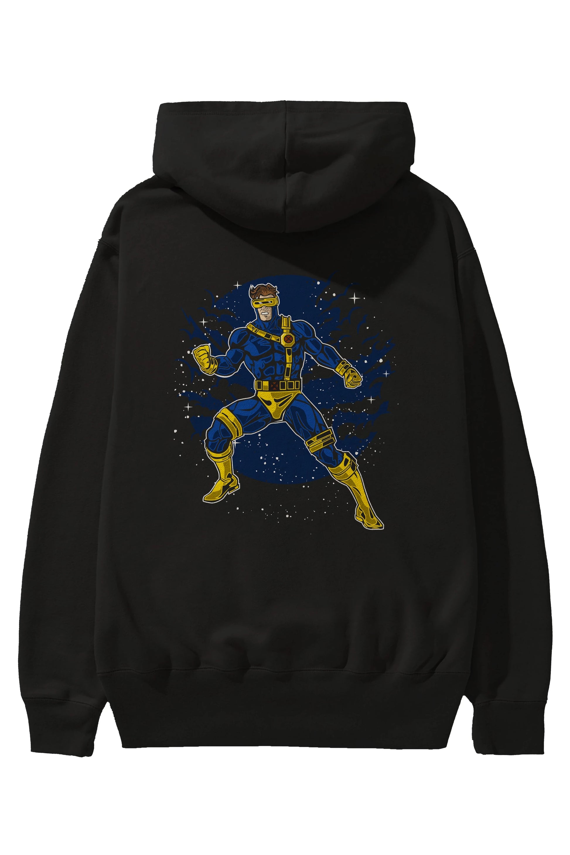 CYCLOPS Arka Baskılı Hoodie Oversize Kapüşonlu Sweatshirt Erkek Kadın Unisex
