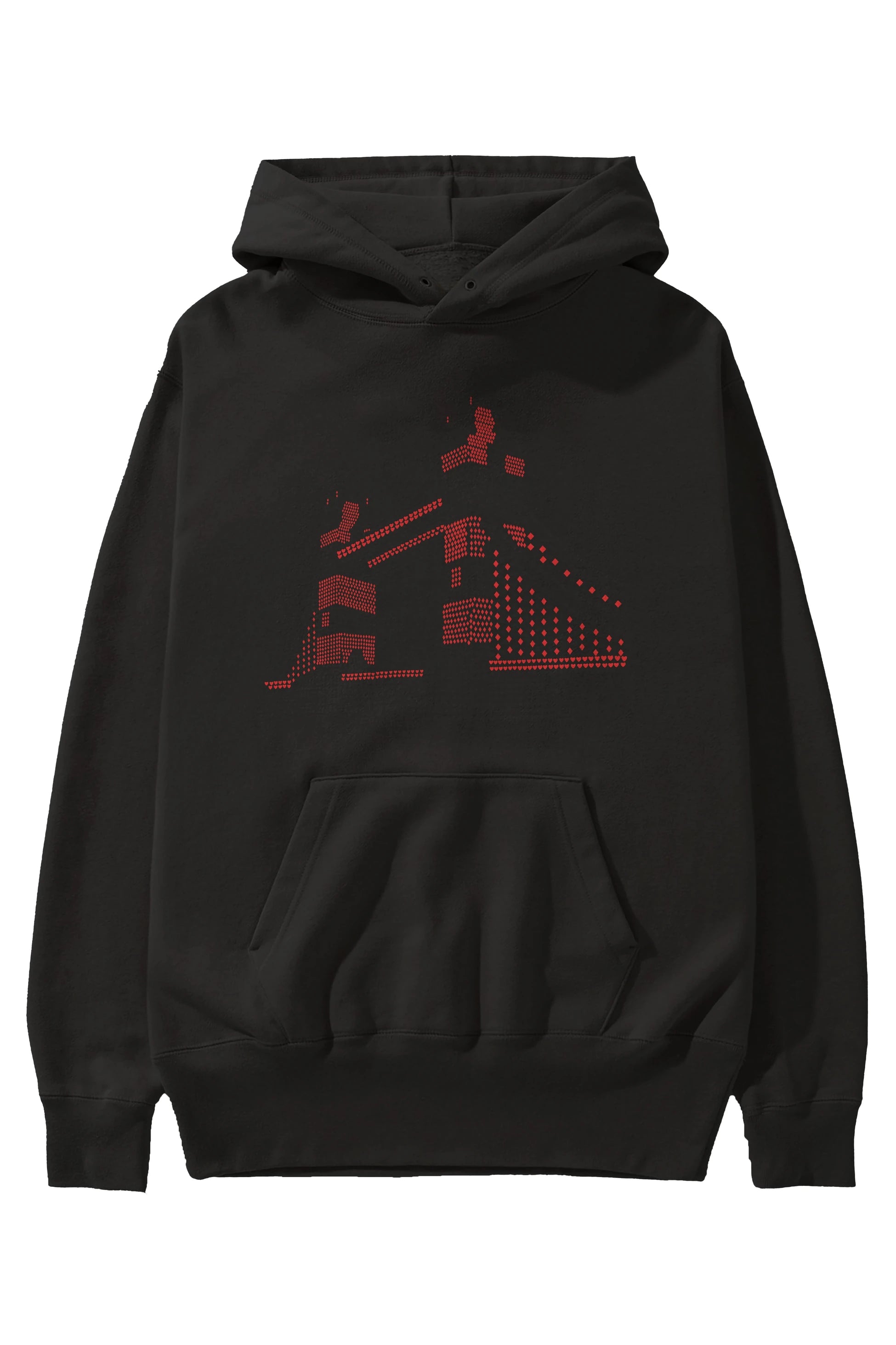 The Bridge Ön Baskılı Hoodie Oversize Kapüşonlu Sweatshirt Erkek Kadın Unisex