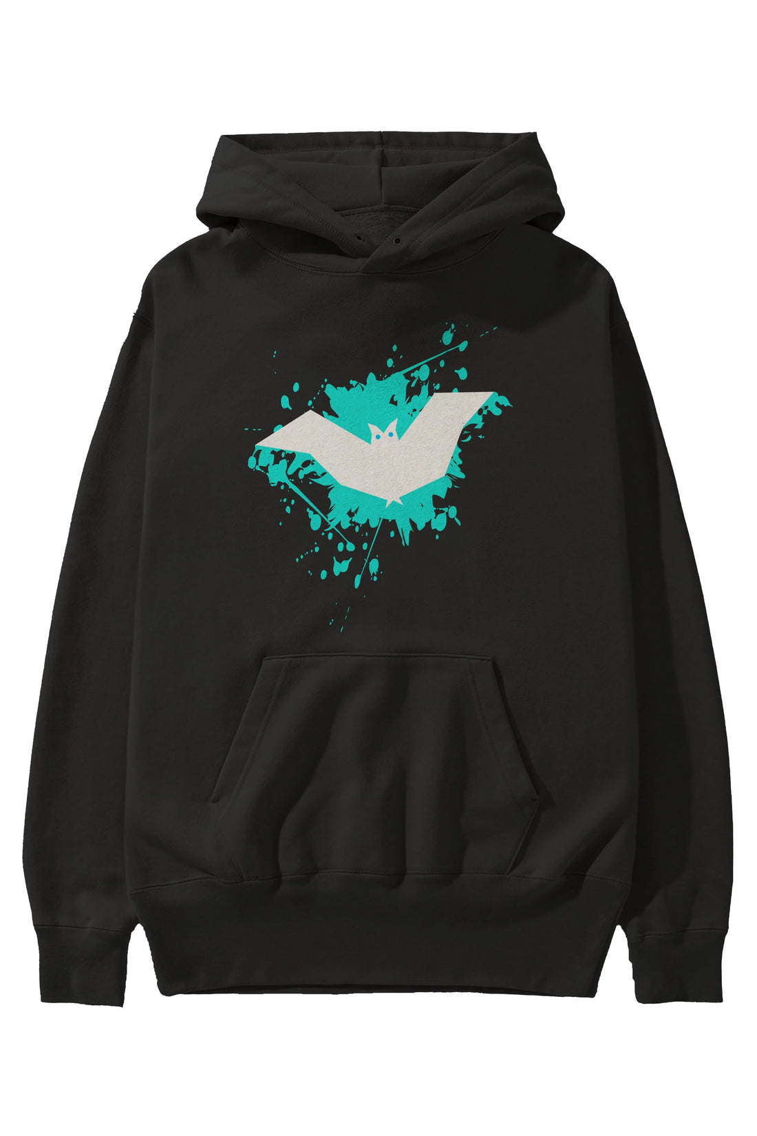 Halloween Ön Baskılı Oversize Hoodie Kapüşonlu Sweatshirt Erkek Kadın Unisex