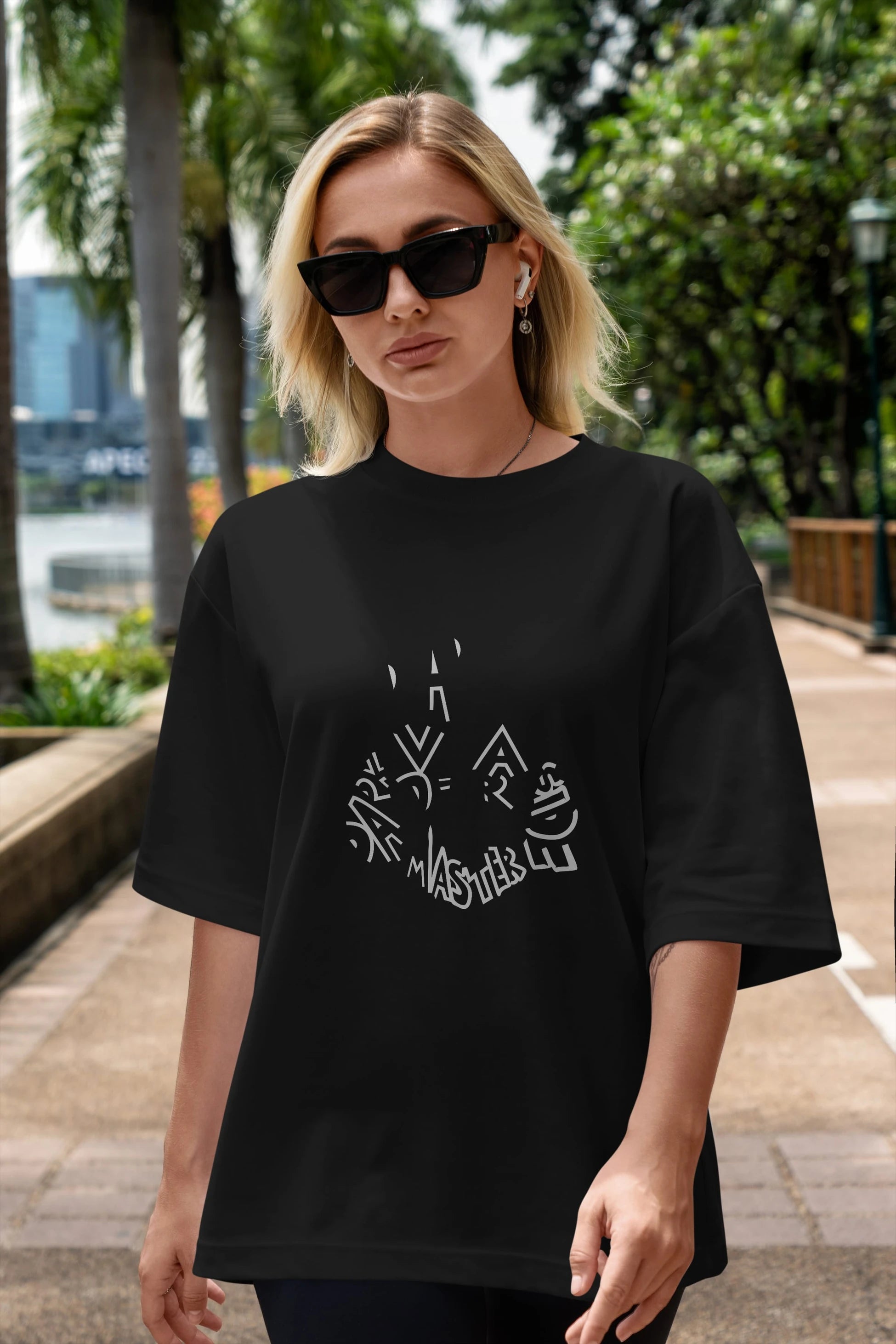 Darth Vader Ön Baskılı Oversize t-shirt %100 pamuk Erkek Kadın Unisex