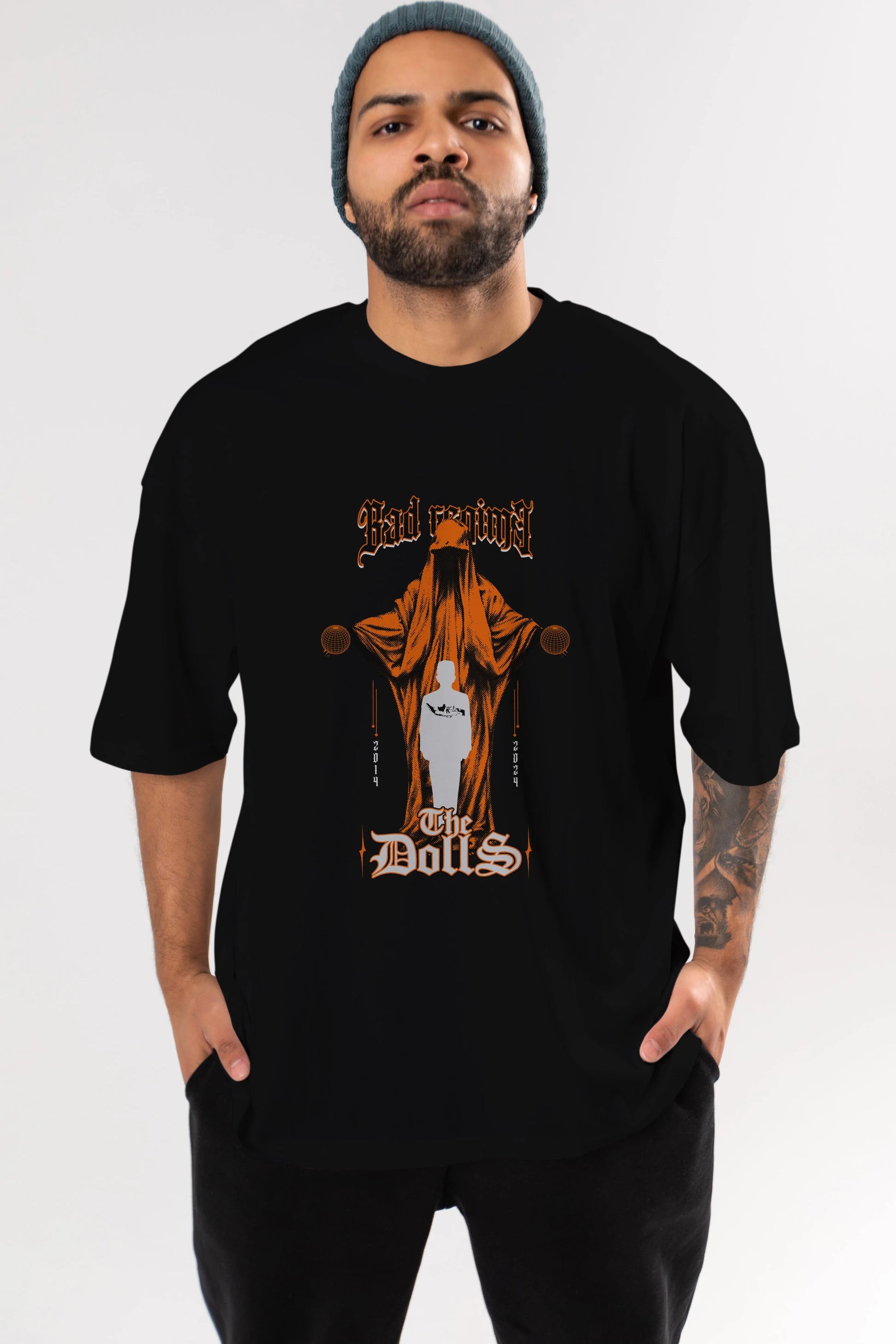 The Dolls Ön Baskılı Oversize t-shirt Erkek Kadın Unisex
