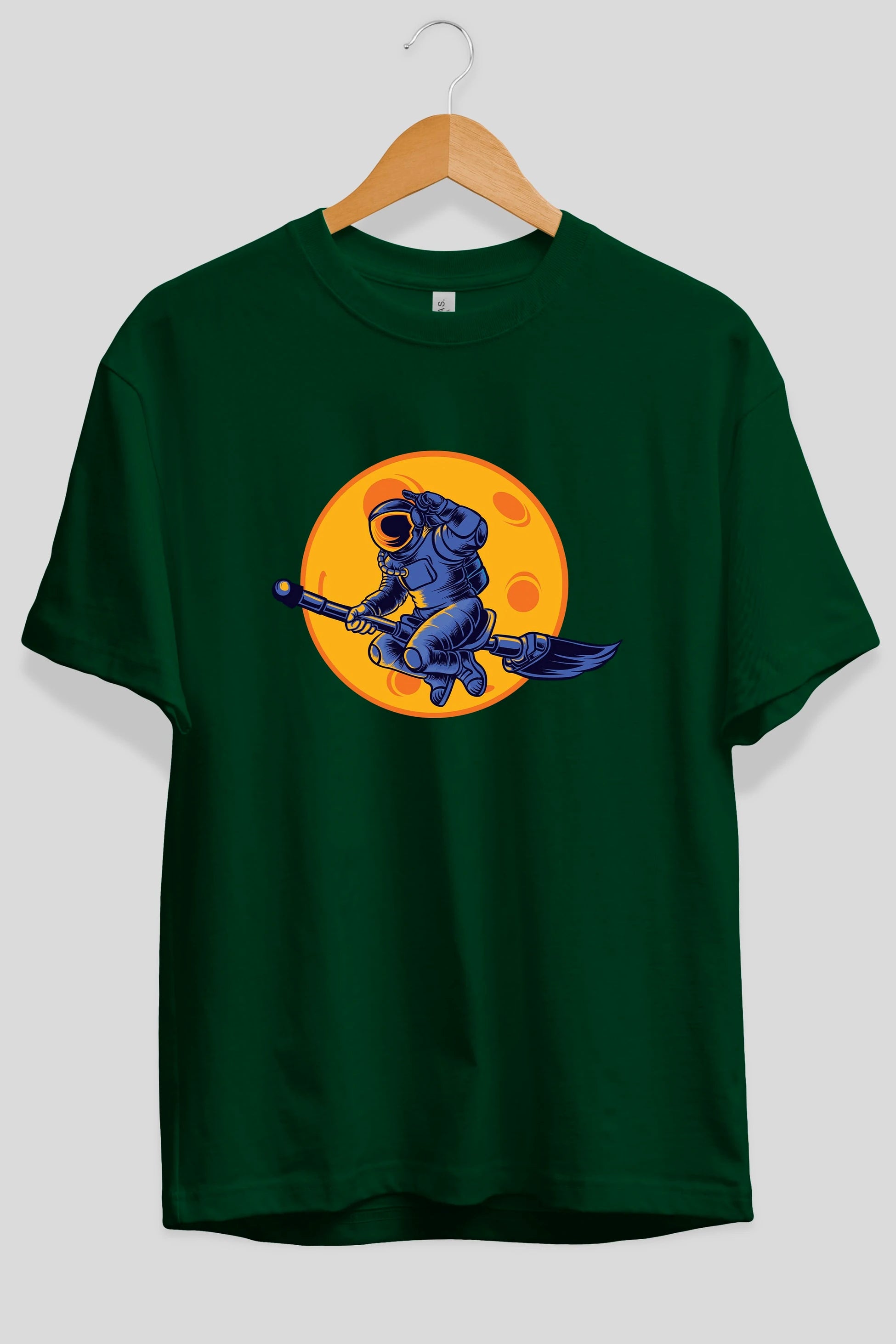 Space Witch Ön Baskılı Oversize t-shirt Erkek Kadın Unisex