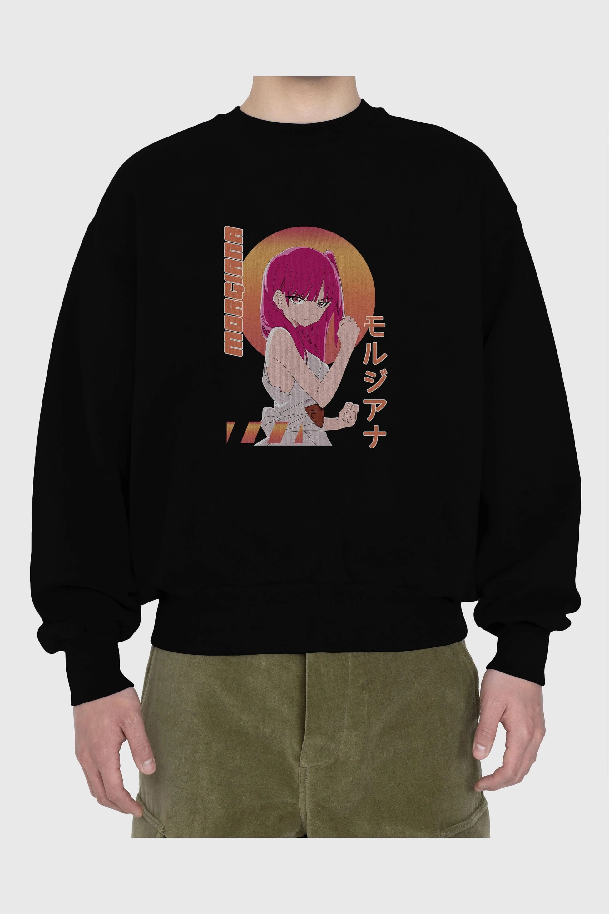 Morgiana 5 Anime Ön Baskılı Oversize Sweatshirt Erkek Kadın Unisex