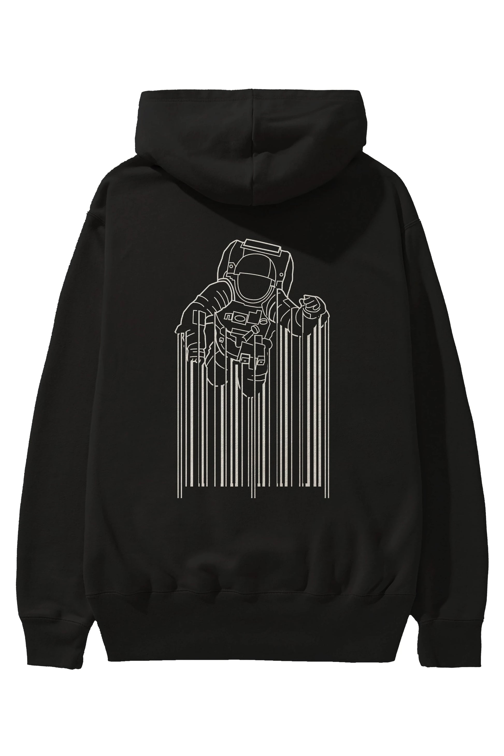 Astrocode Arka Baskılı Hoodie Oversize Kapüşonlu Sweatshirt Erkek Kadın Unisex