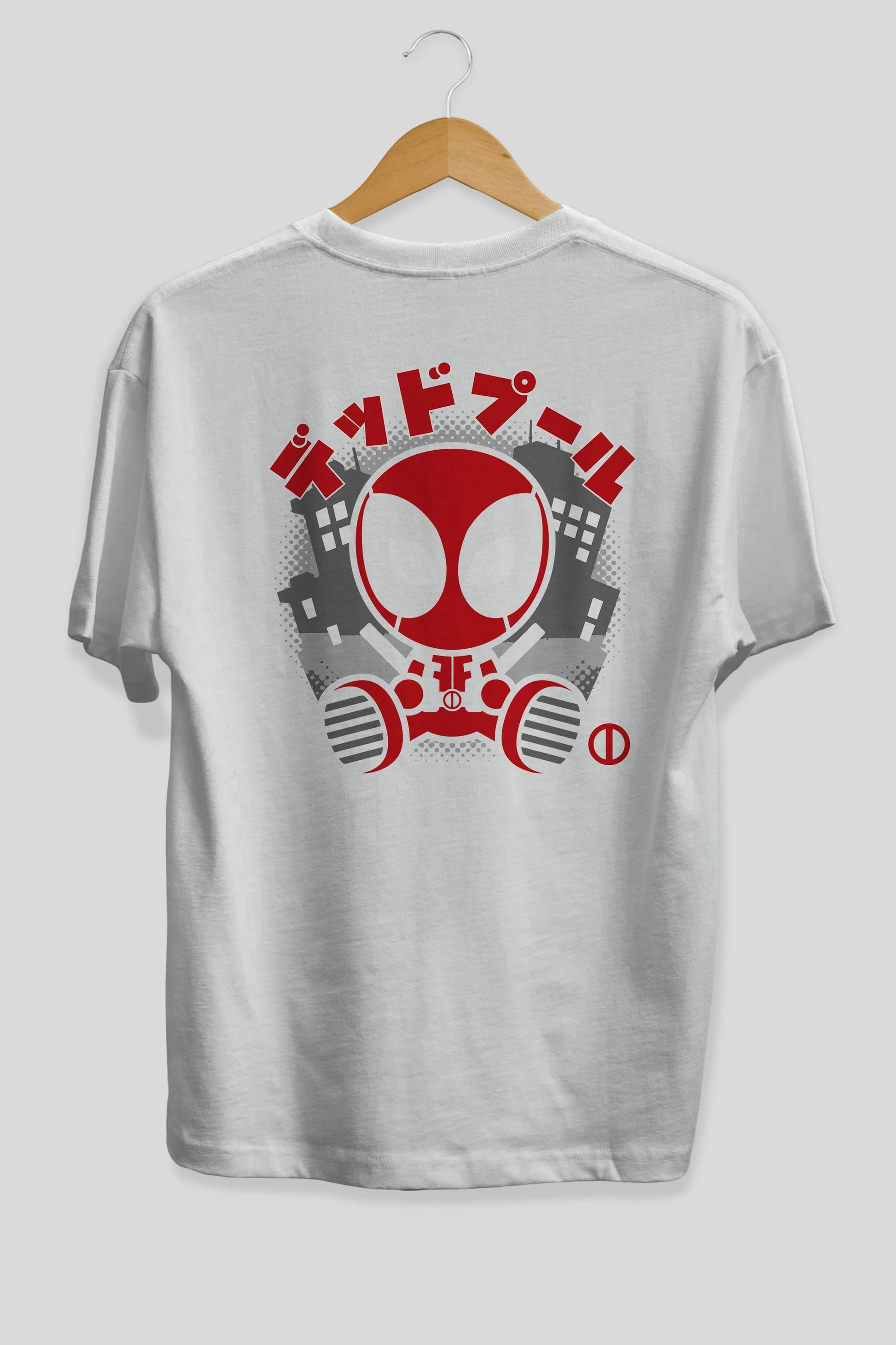 Deadpool (15) Arka Baskılı Oversize t-shirt Erkek Kadın Unisex %100 Pamuk Bisiklet Yaka tişort