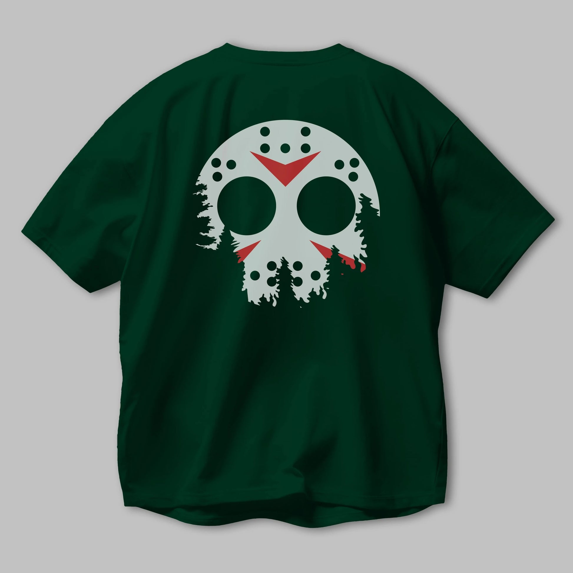 Jason Moon Arka Baskılı Oversize t-shirt %100 pamuk Erkek Kadın Unisex
