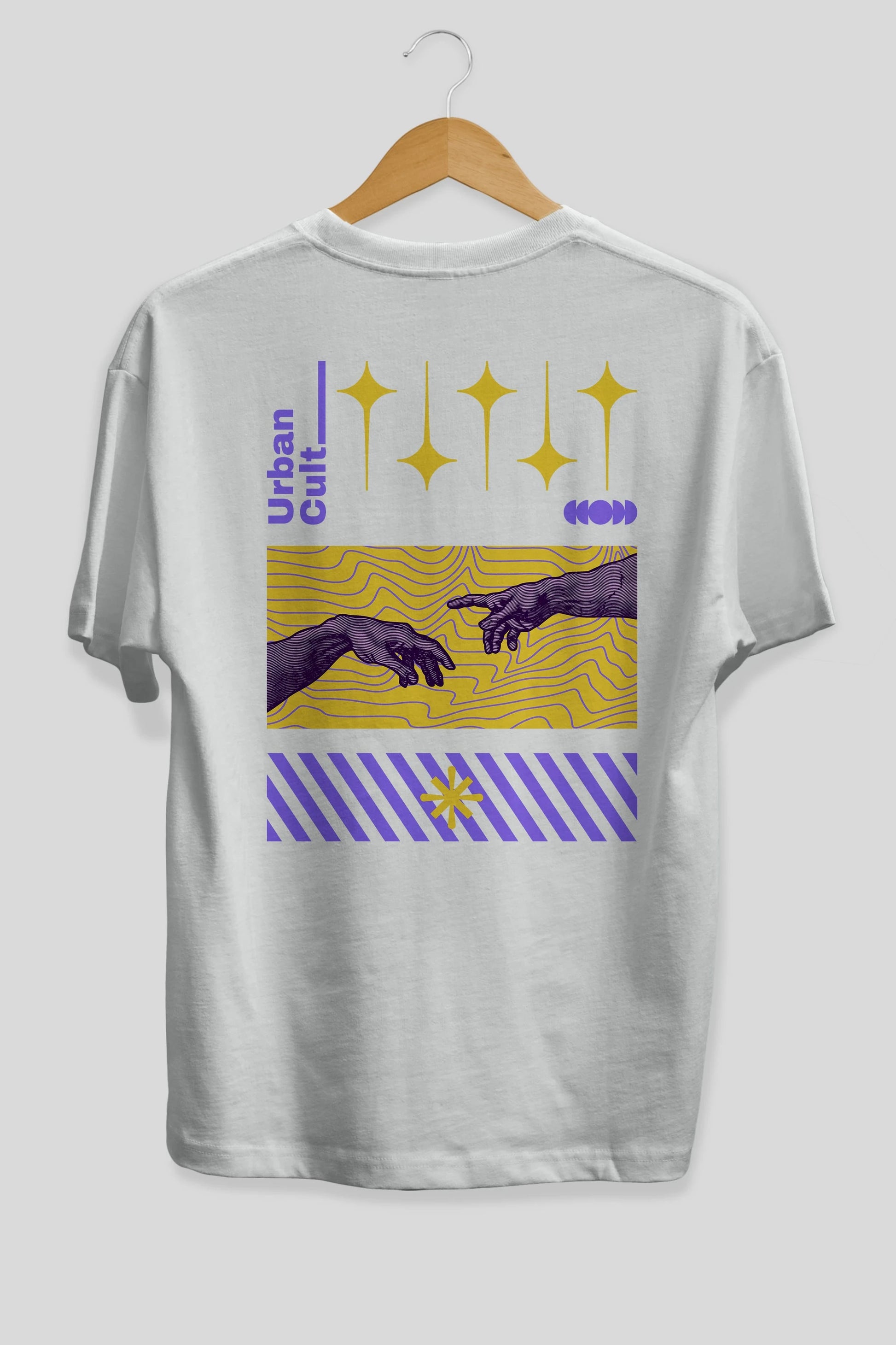 Urban Cult Arka Baskılı Oversize t-shirt Erkek Kadın Unisex