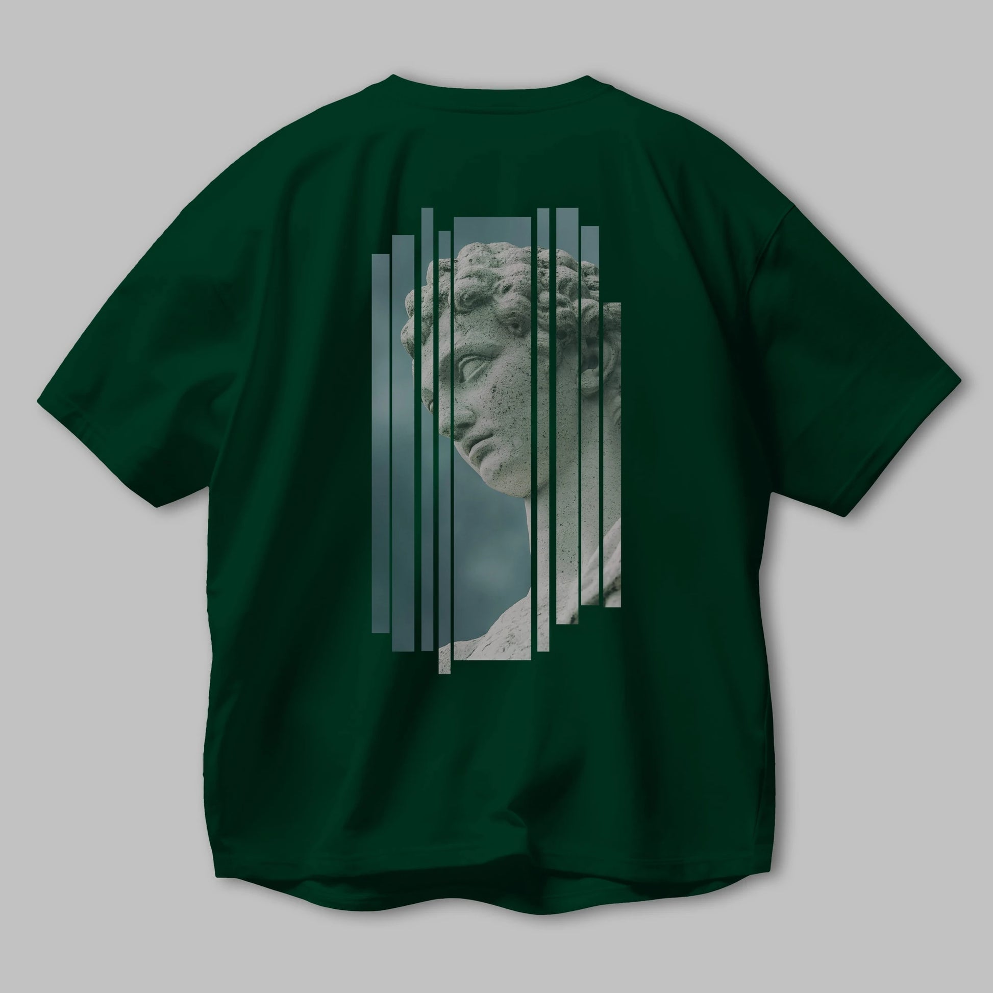 Aesthetic Sculpture Art Arka Baskılı Oversize t-shirt Erkek Kadın Unisex