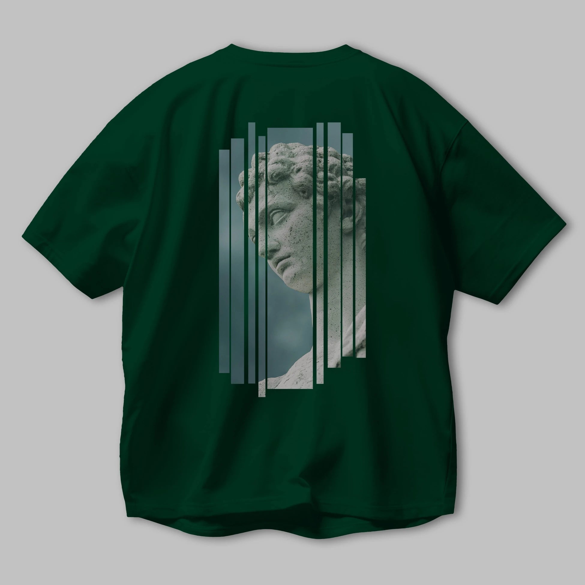 Aesthetic Sculpture Art Arka Baskılı Oversize t-shirt Erkek Kadın Unisex