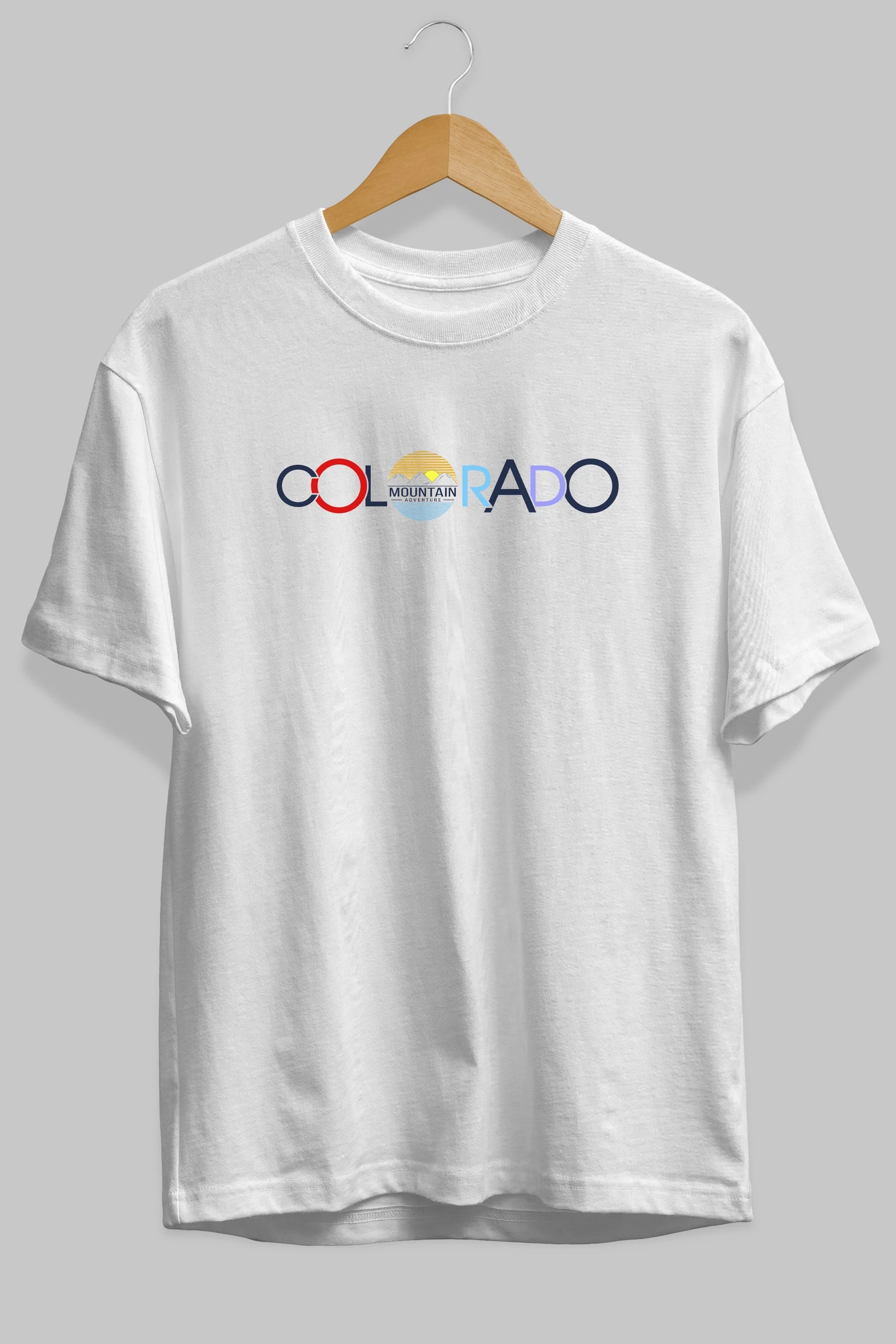 Colorado Ön Baskılı Oversize t-shirt Erkek Kadın Unisex