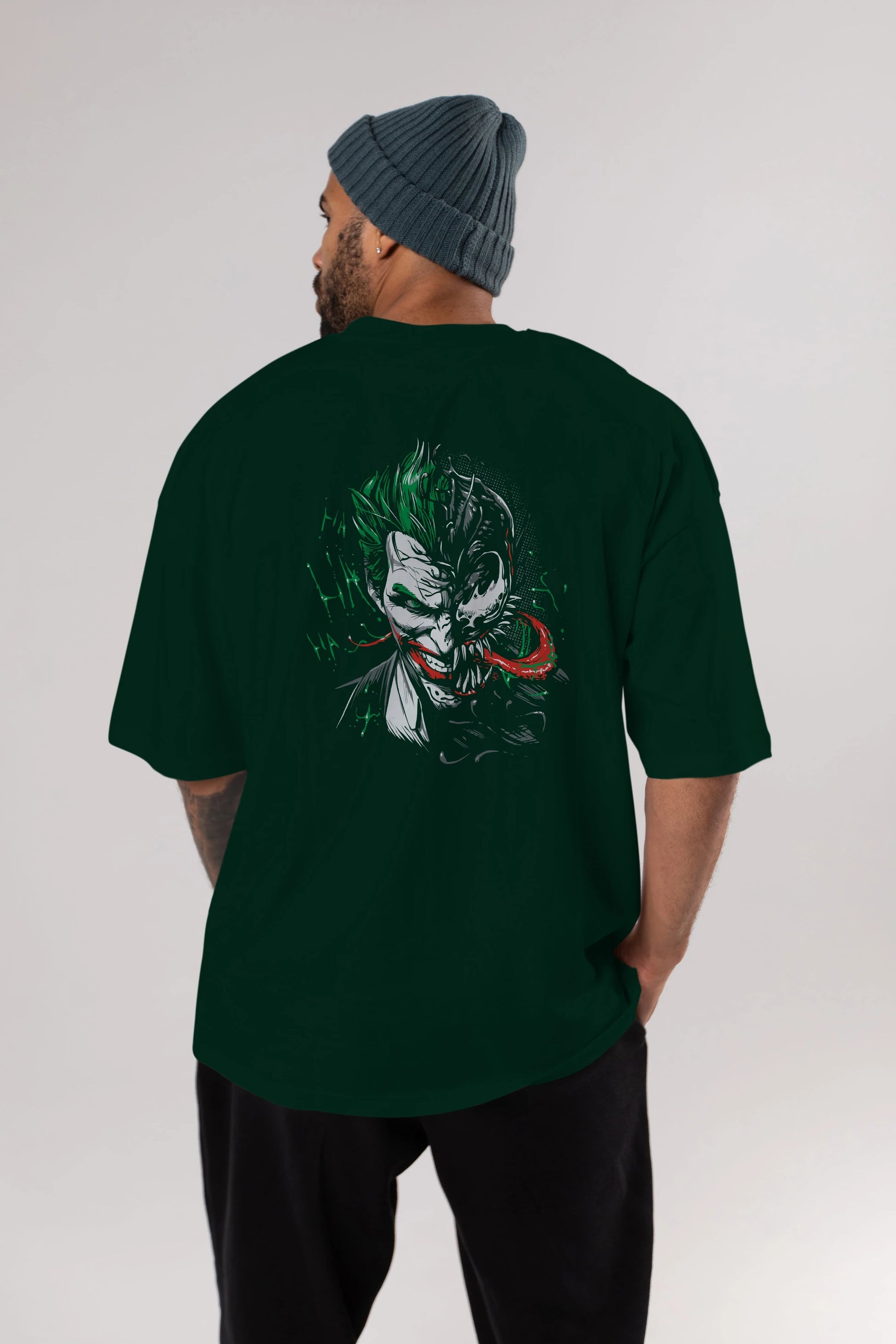 Venom (16) Arka Baskılı Oversize t-shirt Erkek Kadın Unisex %100 Pamuk Bisiklet Yaka tişort