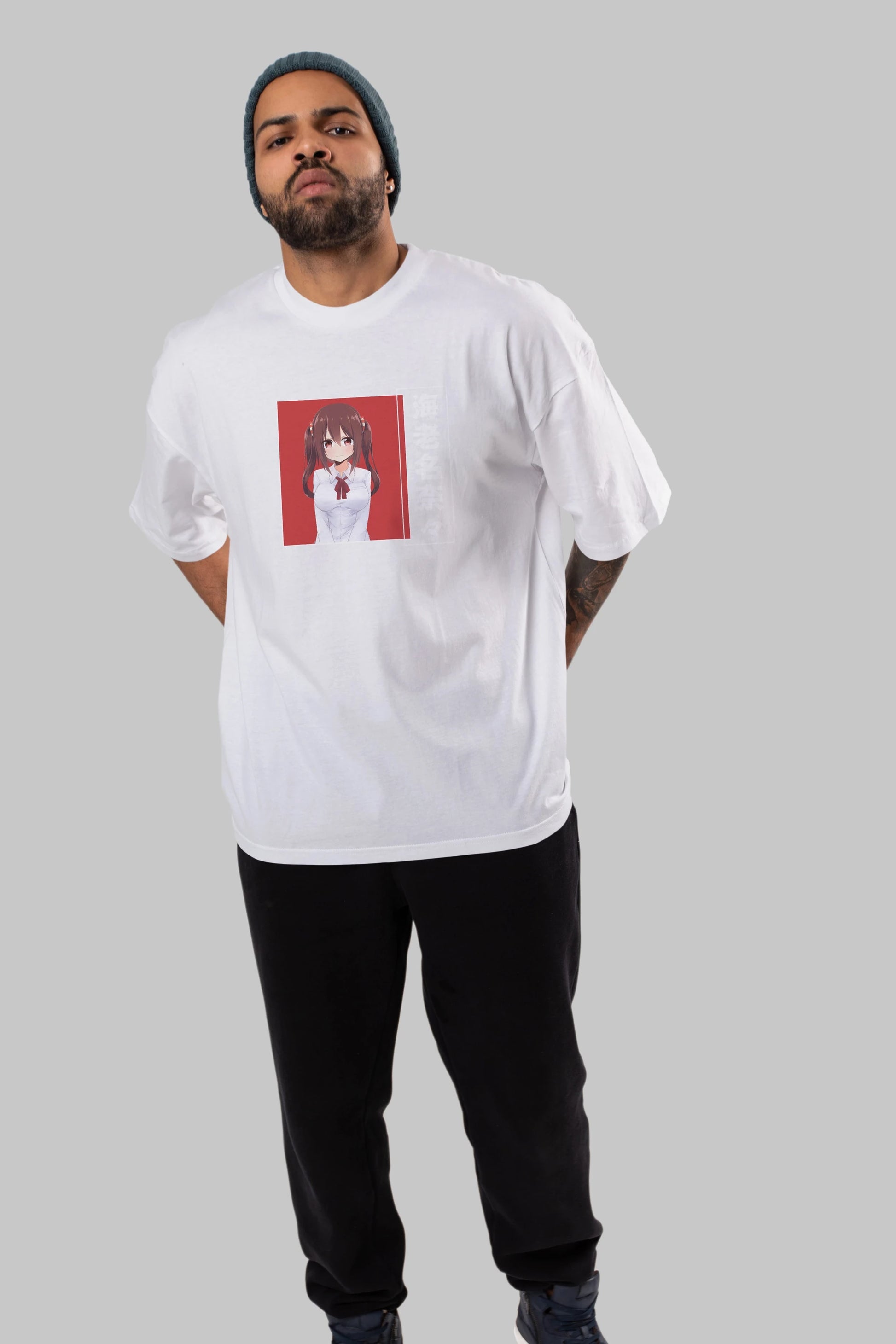 Nana Ebina 1 Anime Ön Baskılı Oversize t-shirt %100 pamuk Erkek Kadın Unisex