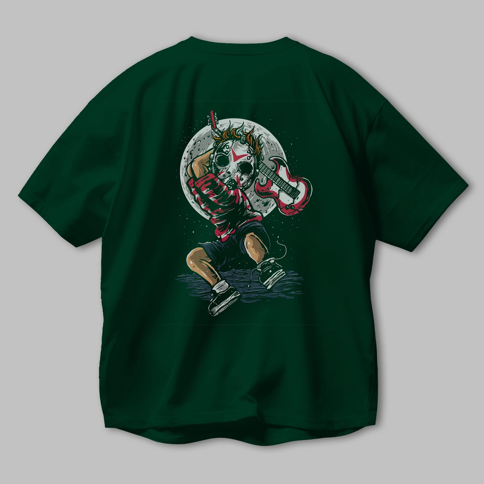 Break The Noise Arka Baskılı Oversize t-shirt Erkek Kadın Unisex %100 Pamuk
