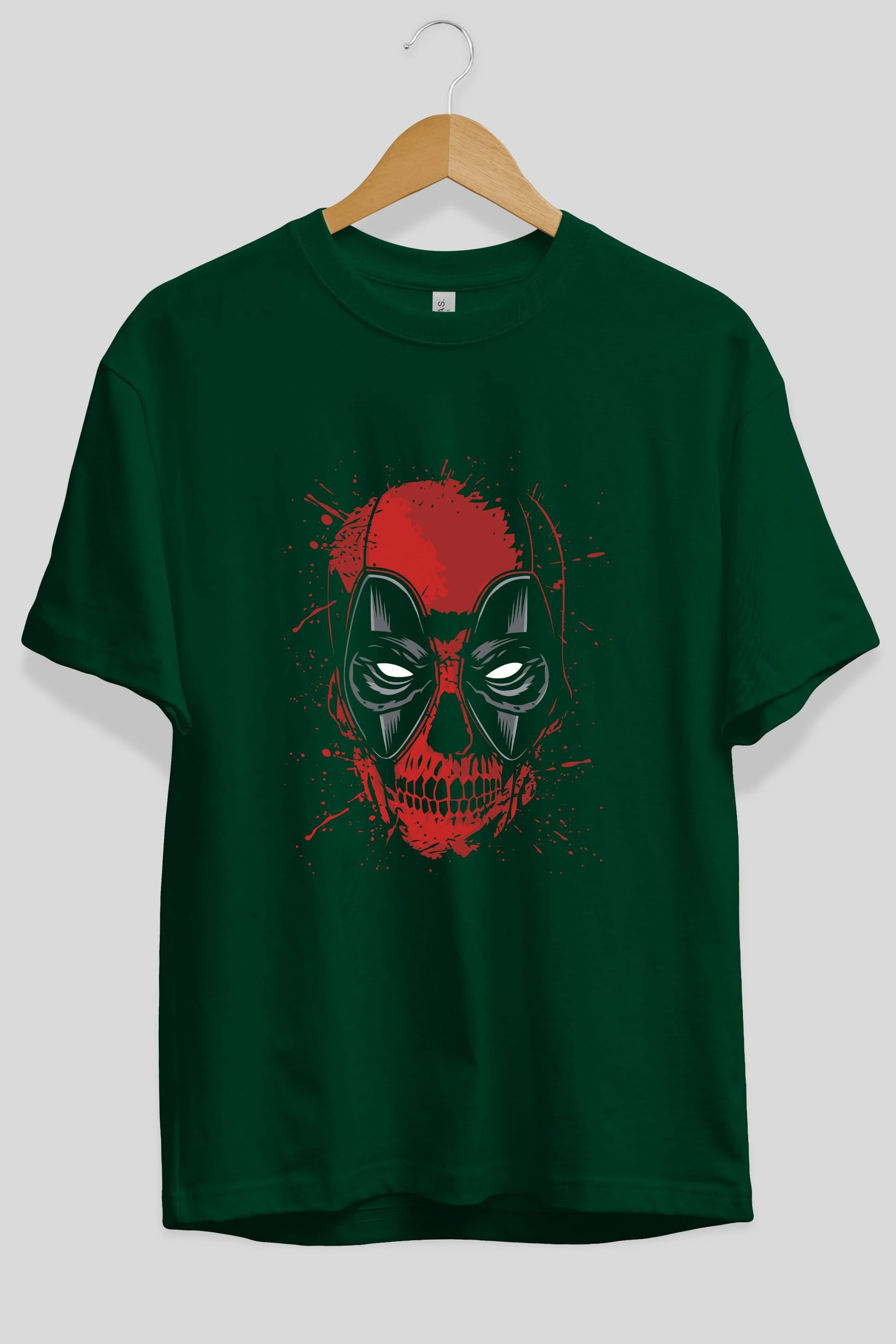 Deadpool (3) Ön Baskılı Oversize t-shirt Erkek Kadın Unisex %100 Pamuk Bisiklet Yaka tişort