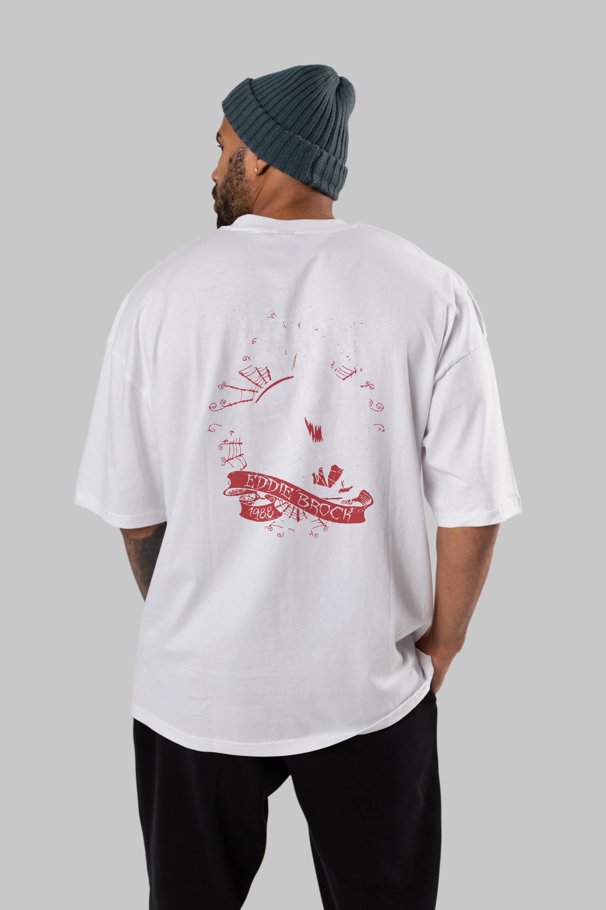 Venom (11) Arka Baskılı Oversize t-shirt Erkek Kadın Unisex %100 Pamuk Bisiklet Yaka tişort