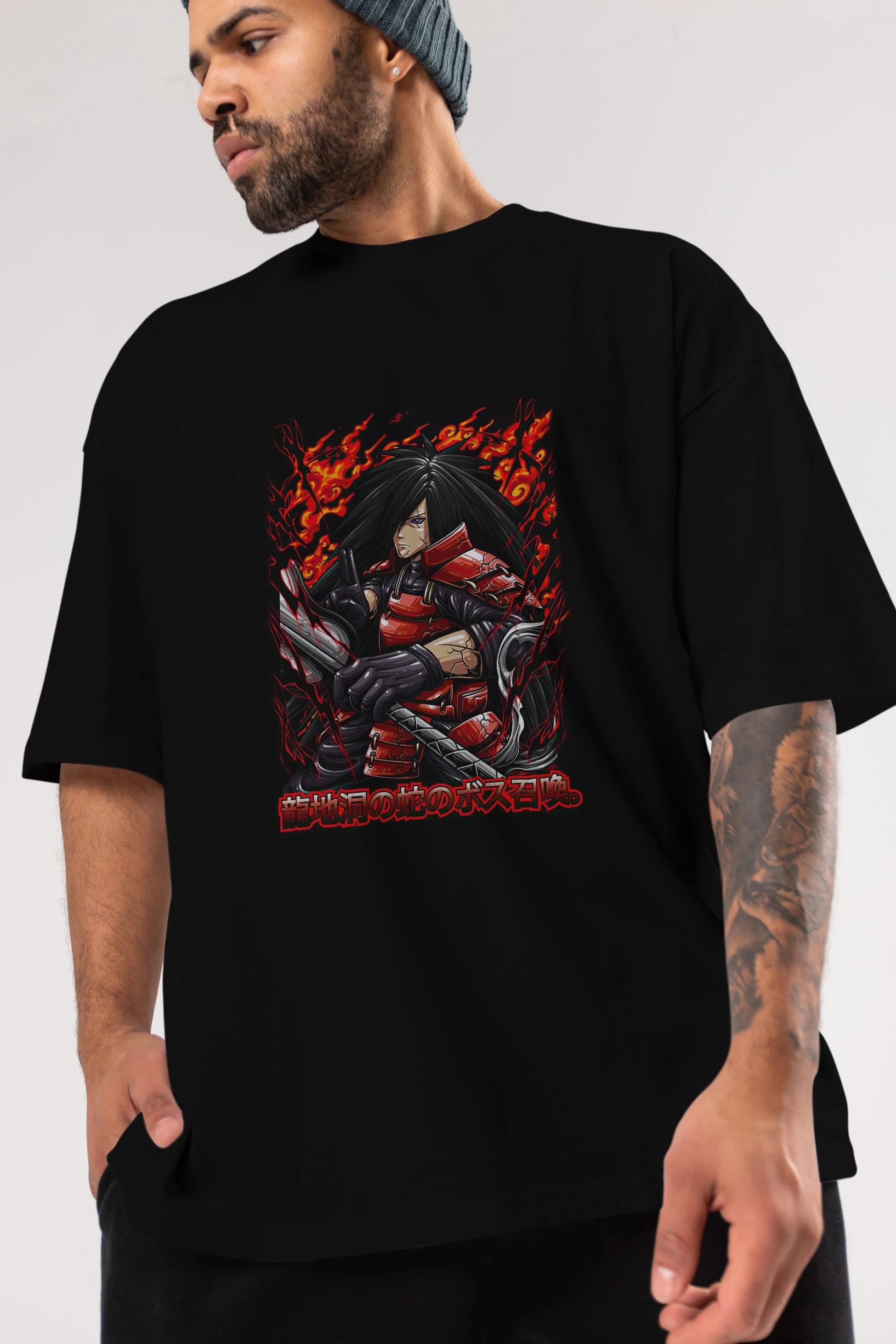 NARUTO (12) Anime Ön Baskılı Oversize t-shirt %100 pamuk Erkek Kadın Unisex