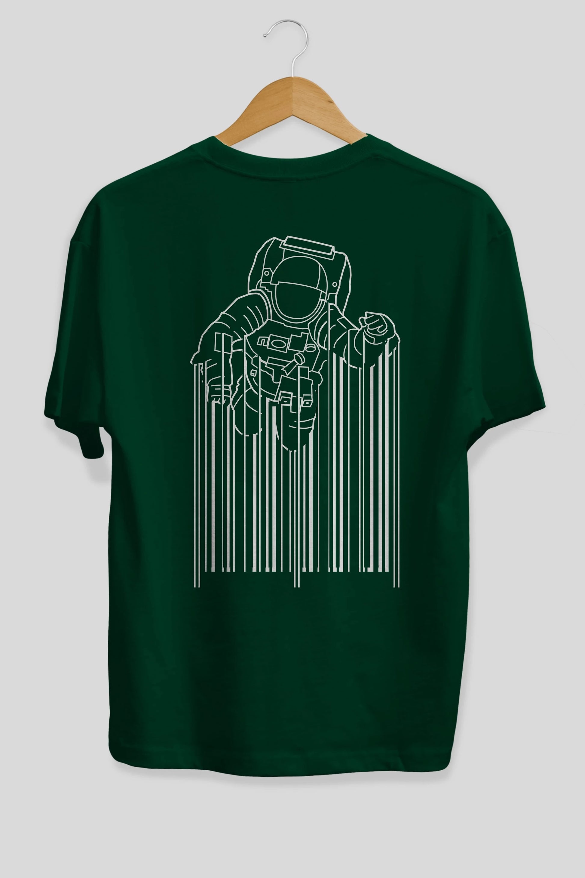 Astrocode Arka Baskılı Oversize t-shirt %100 pamuk Erkek Kadın Unisex