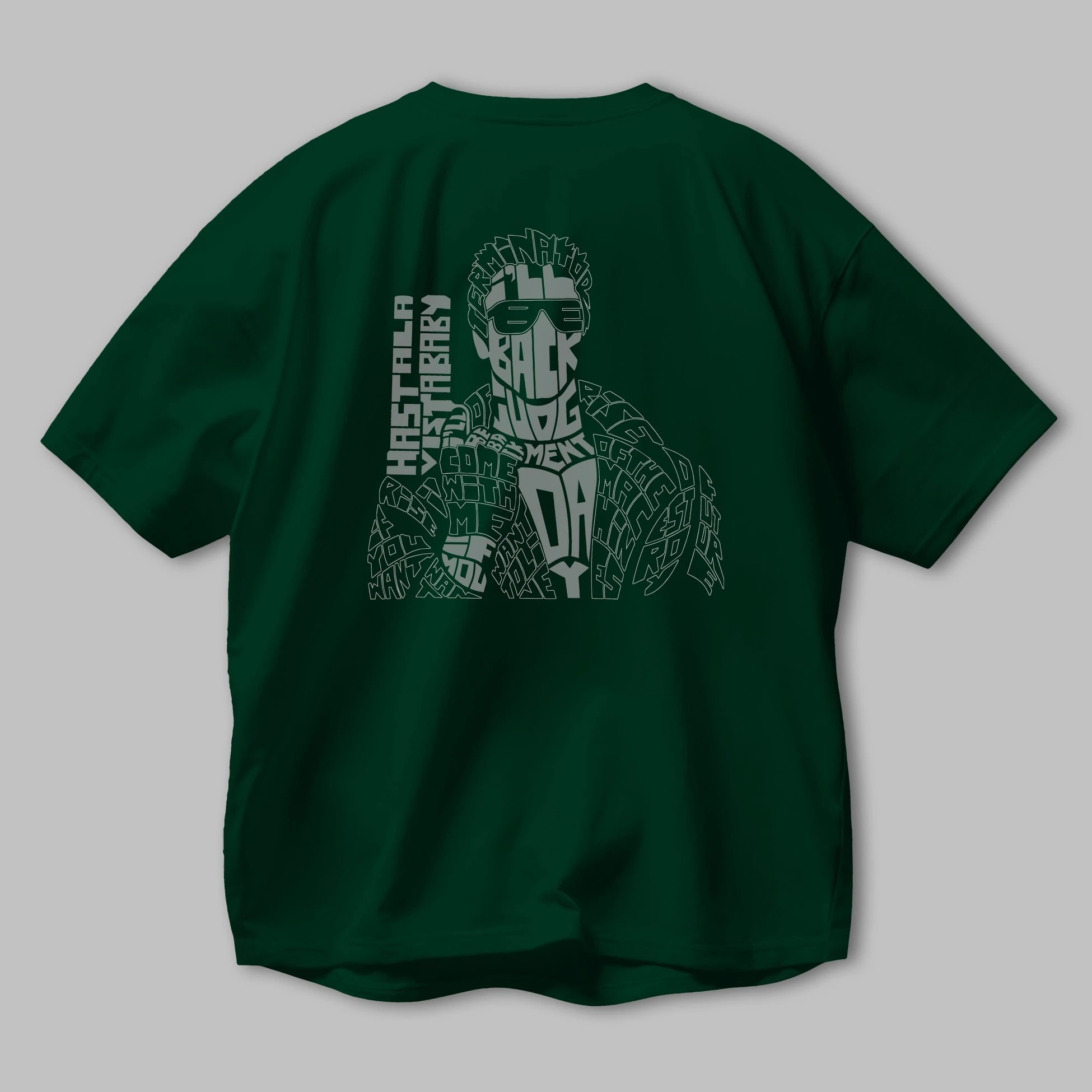 I_ll Be Back Arka Baskılı Oversize t-shirt %100 pamuk Erkek Kadın Unisex