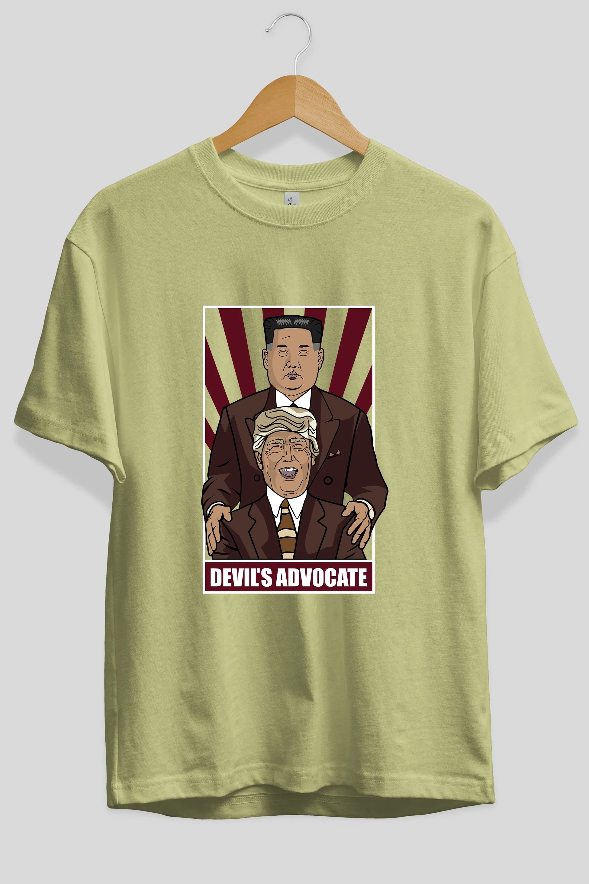 Devil_s Advocate Ön Baskılı Oversize t-shirt Erkek Kadın Unisex %100 Pamuk tişort
