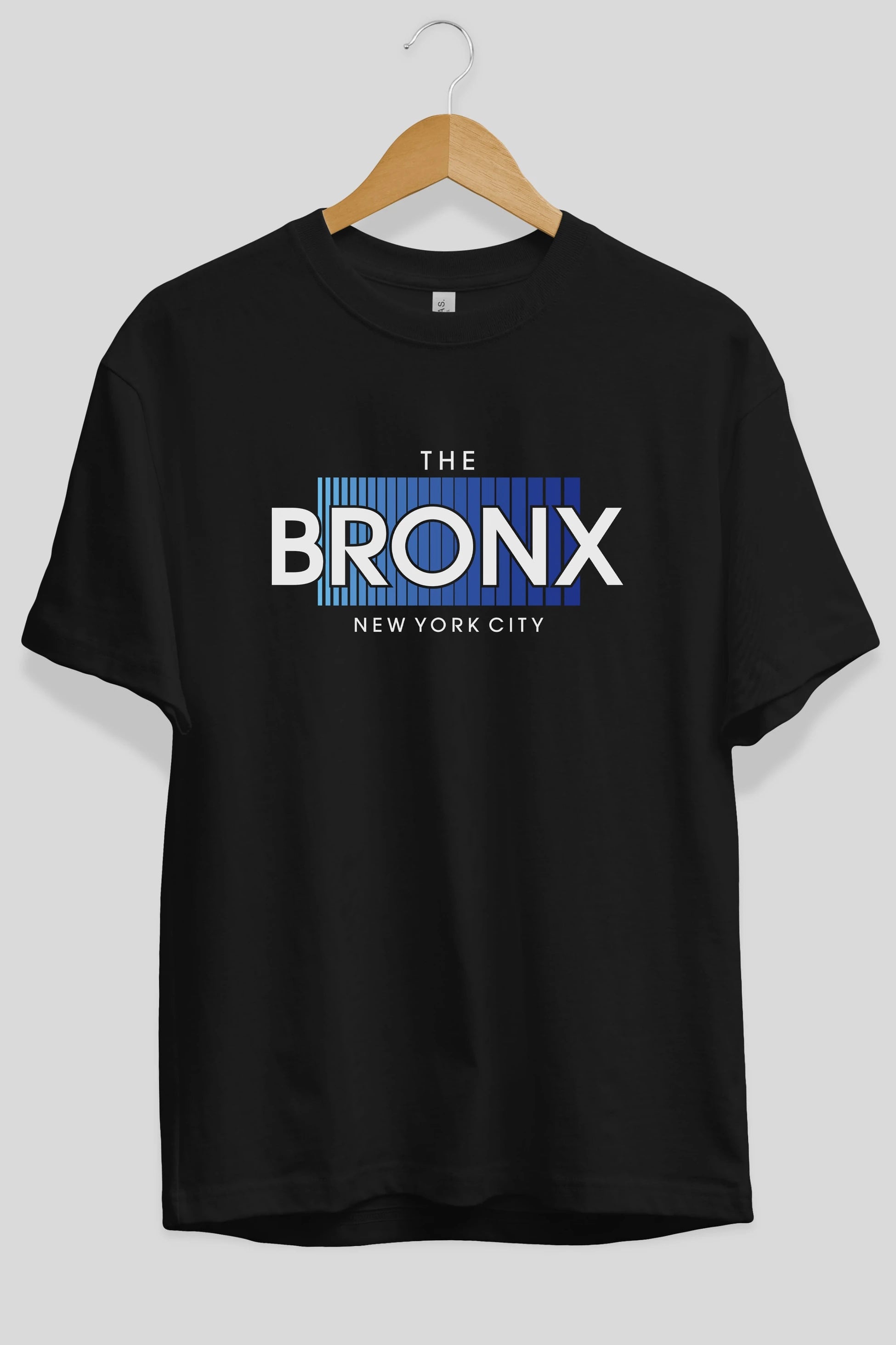 The Bronx Ön Baskılı Oversize t-shirt Erkek Kadın Unisex