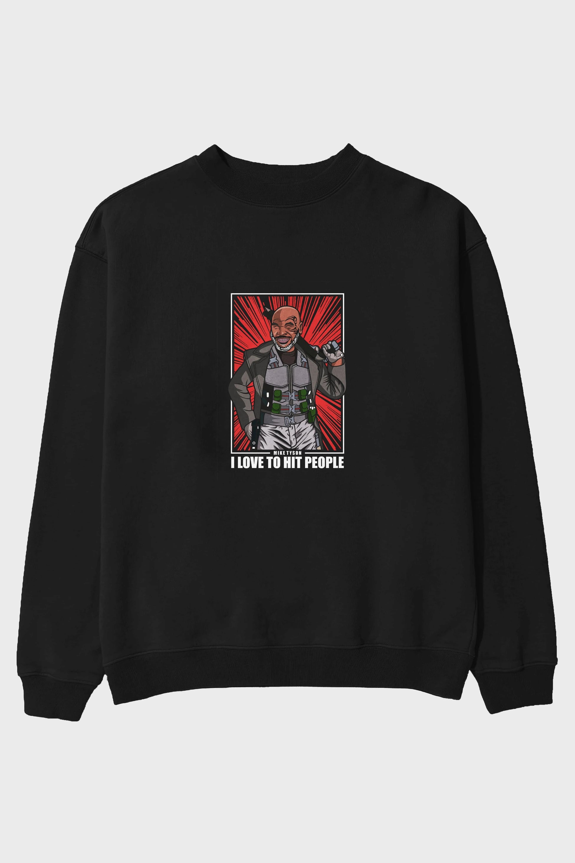 Blade Tyson Ön Baskılı Oversize Sweatshirt Erkek Kadın Unisex