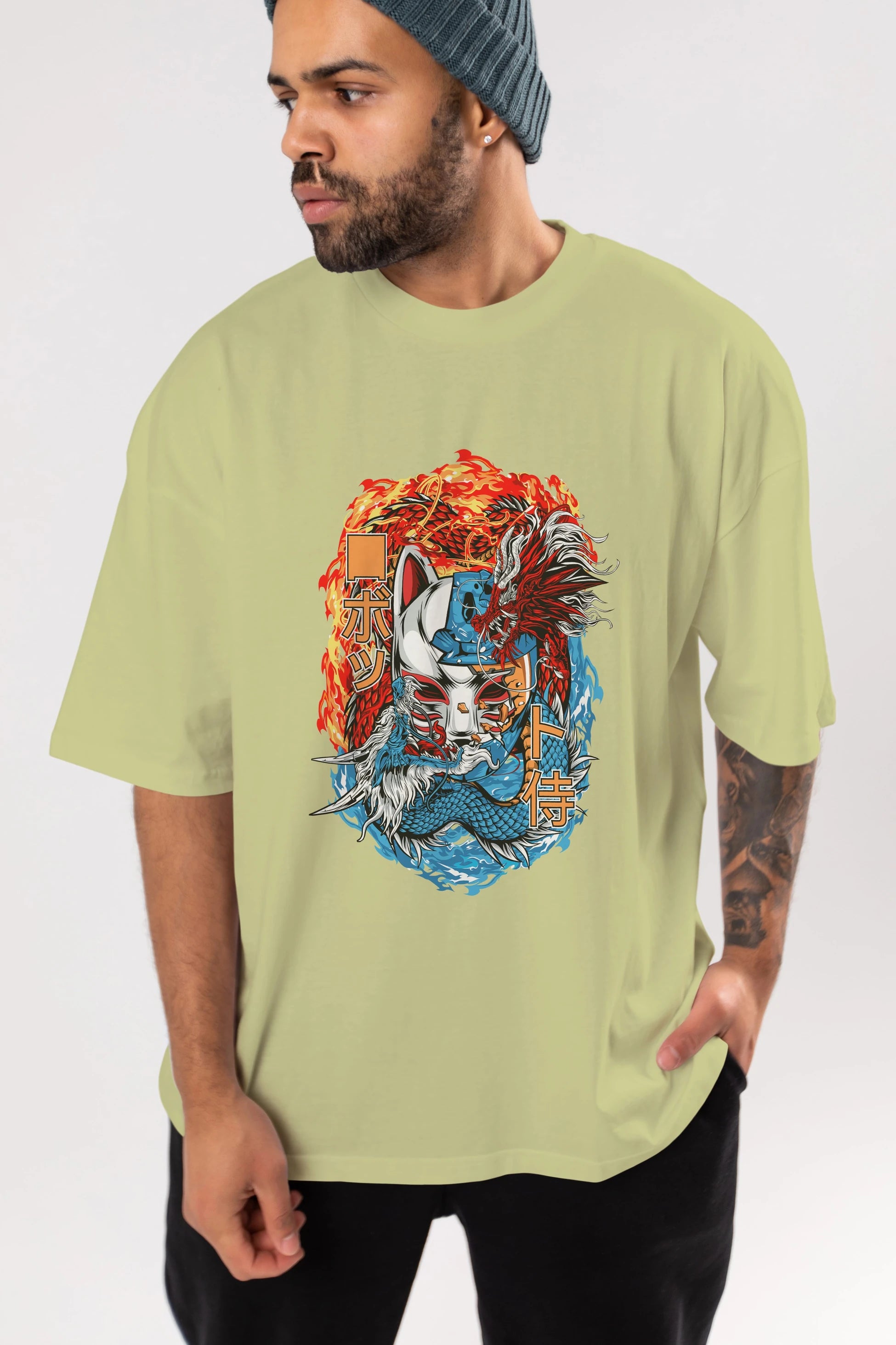 ONE PIECE (7) Anime Ön Baskılı Oversize t-shirt %100 pamuk Erkek Kadın Unisex