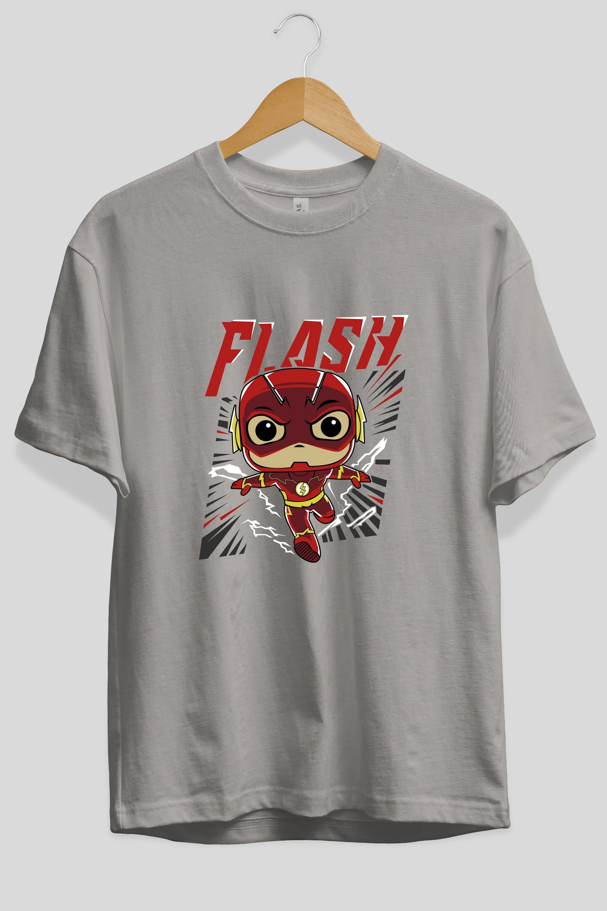 Flash Avengers (4) Ön Baskılı Oversize t-shirt Erkek Kadın Unisex %100 Pamuk Bisiklet Yaka tişort