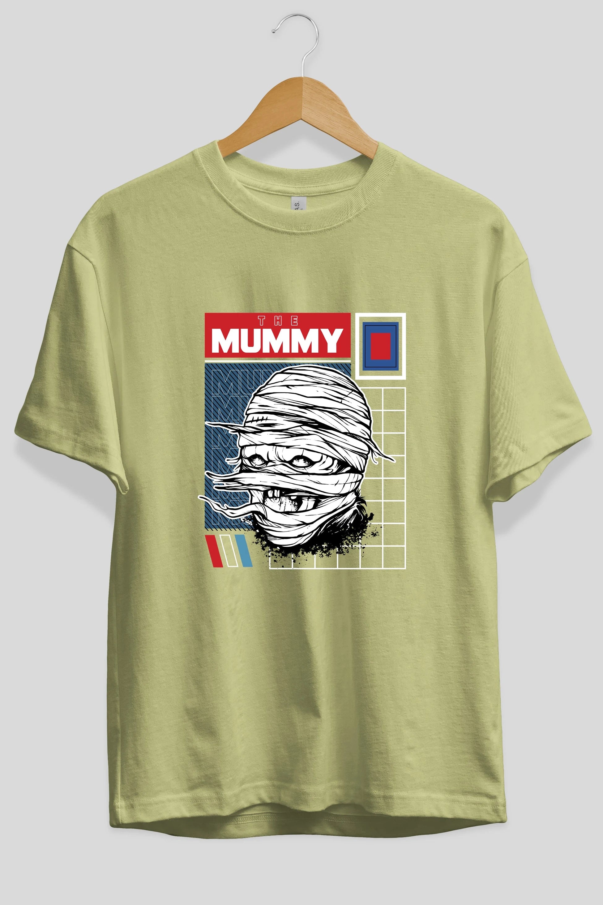 The Mummy Ön Baskılı Oversize t-shirt Erkek Kadın Unisex