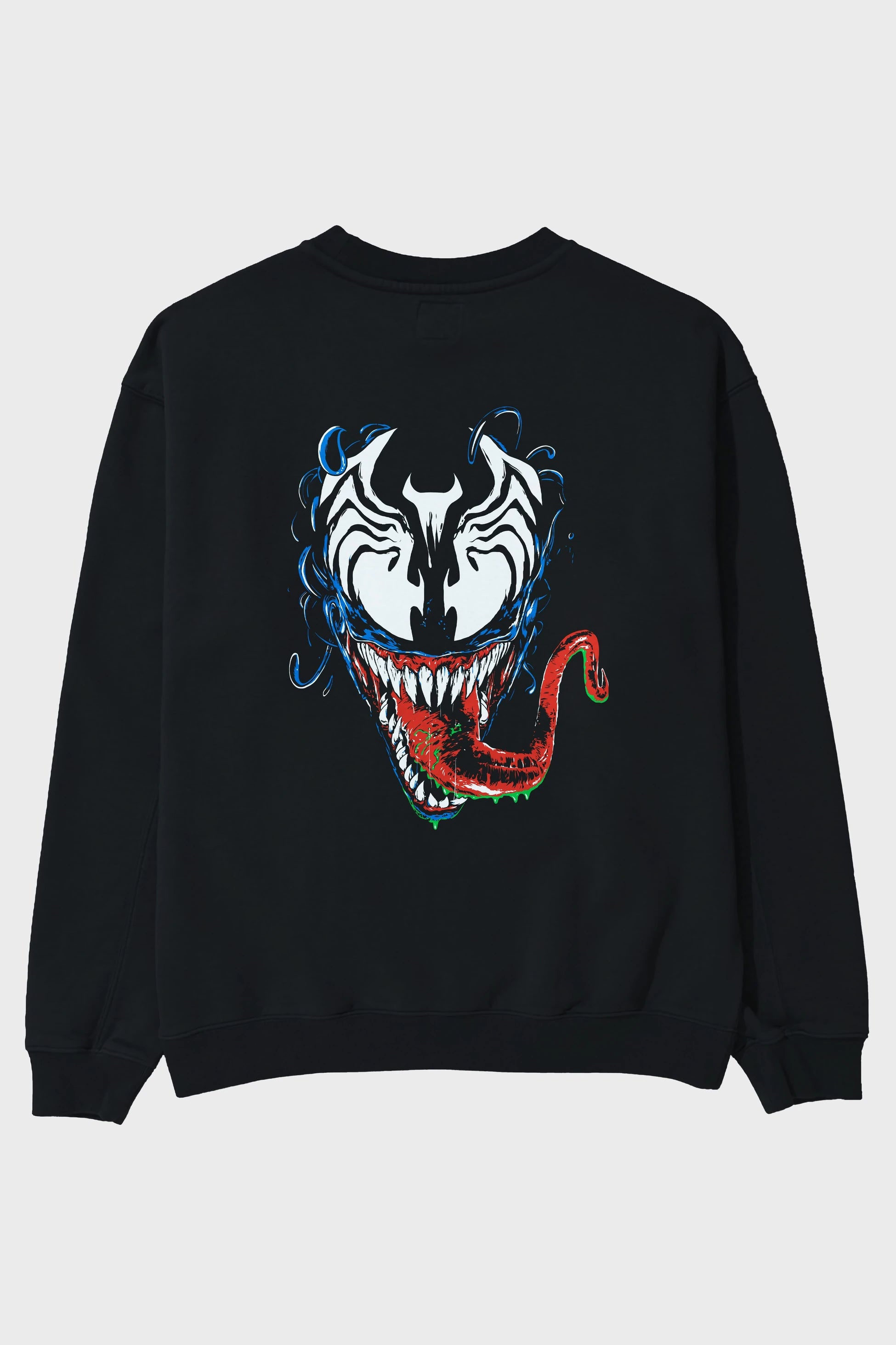 Venom (2) Arka Baskılı Oversize Sweatshirt Erkek Kadın Unisex