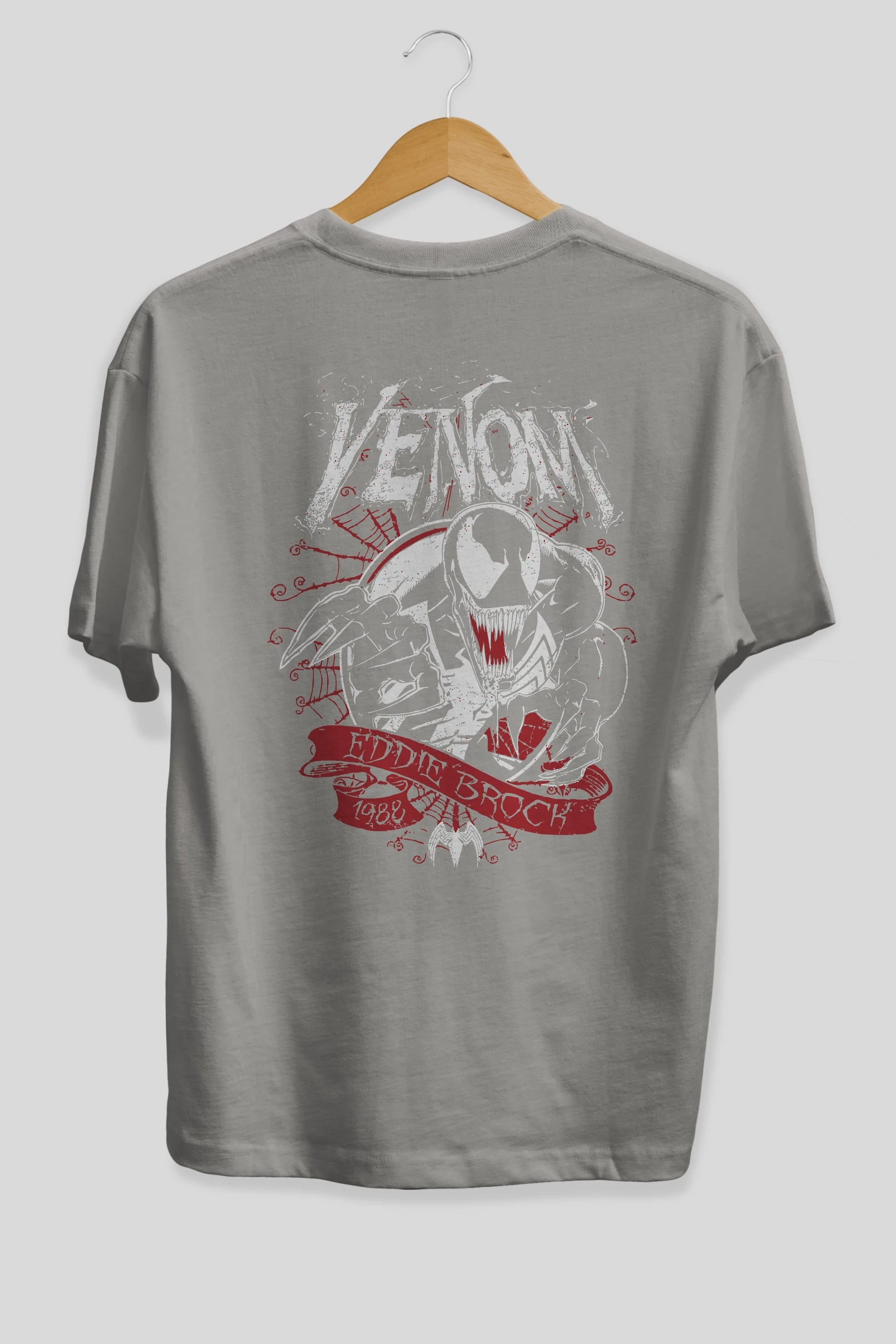 Venom (11) Arka Baskılı Oversize t-shirt Erkek Kadın Unisex %100 Pamuk Bisiklet Yaka tişort