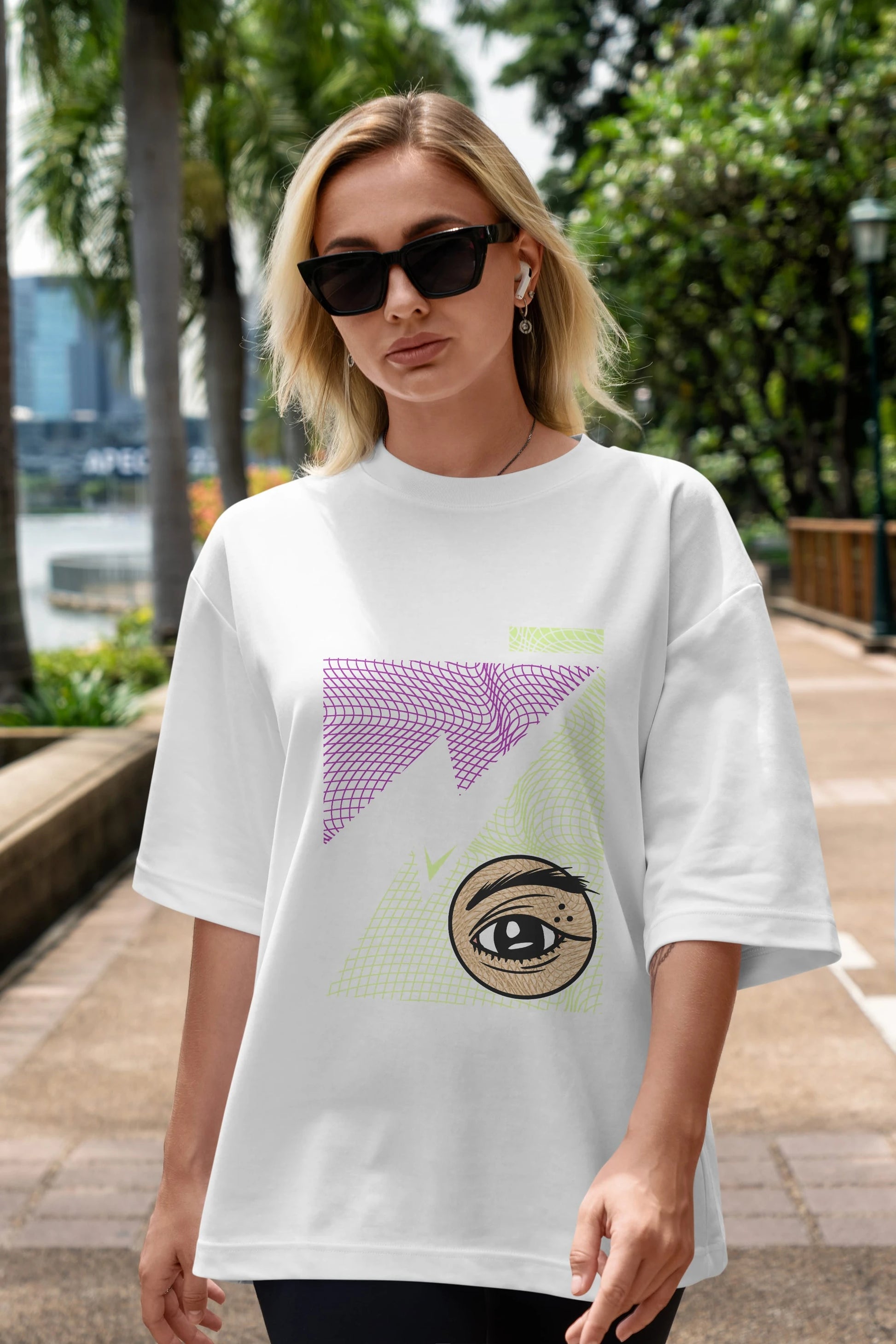 Now You See Me Ön Baskılı Oversize t-shirt Erkek Kadın Unisex