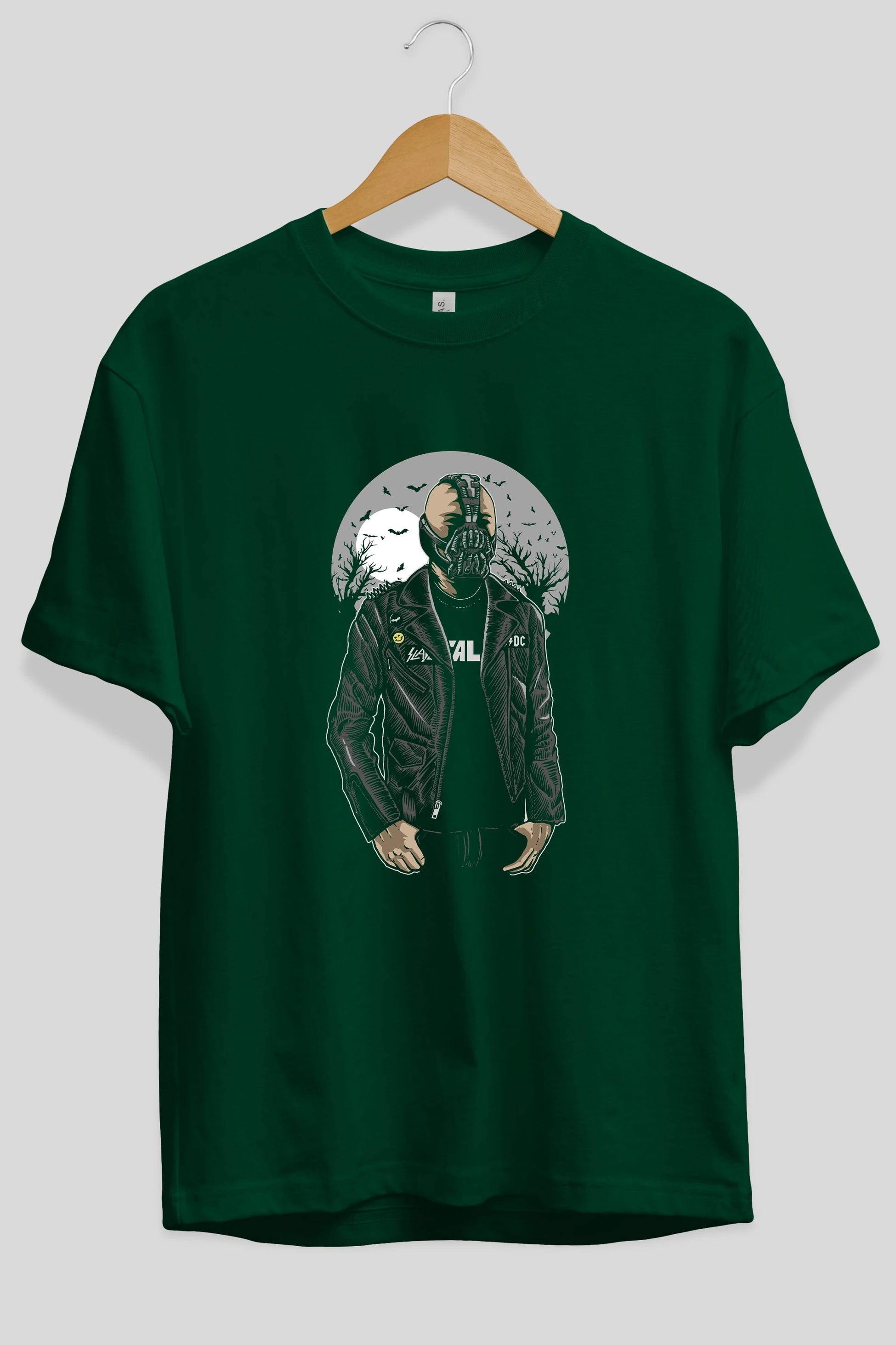 Bane Ön Baskılı Oversize t-shirt Erkek Kadın Unisex %100 Pamuk tişort