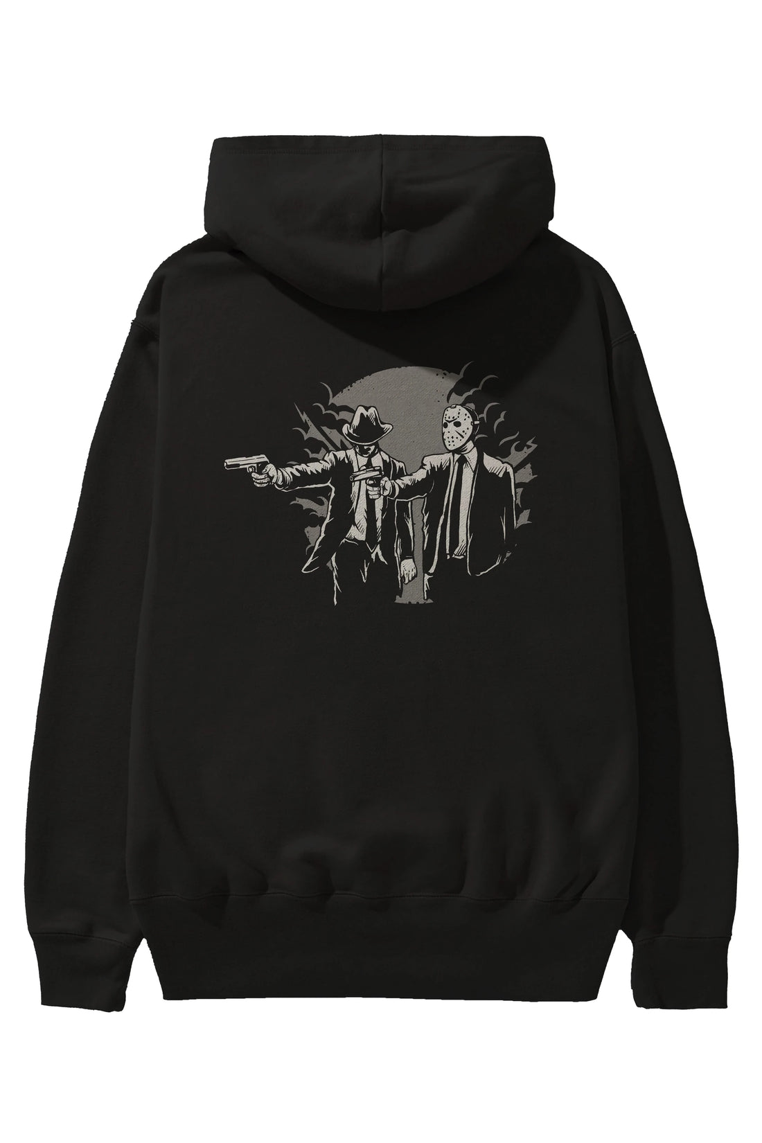 Pulp Killer Arka Baskılı Hoodie Oversize Kapüşonlu Sweatshirt Erkek Kadın Unisex