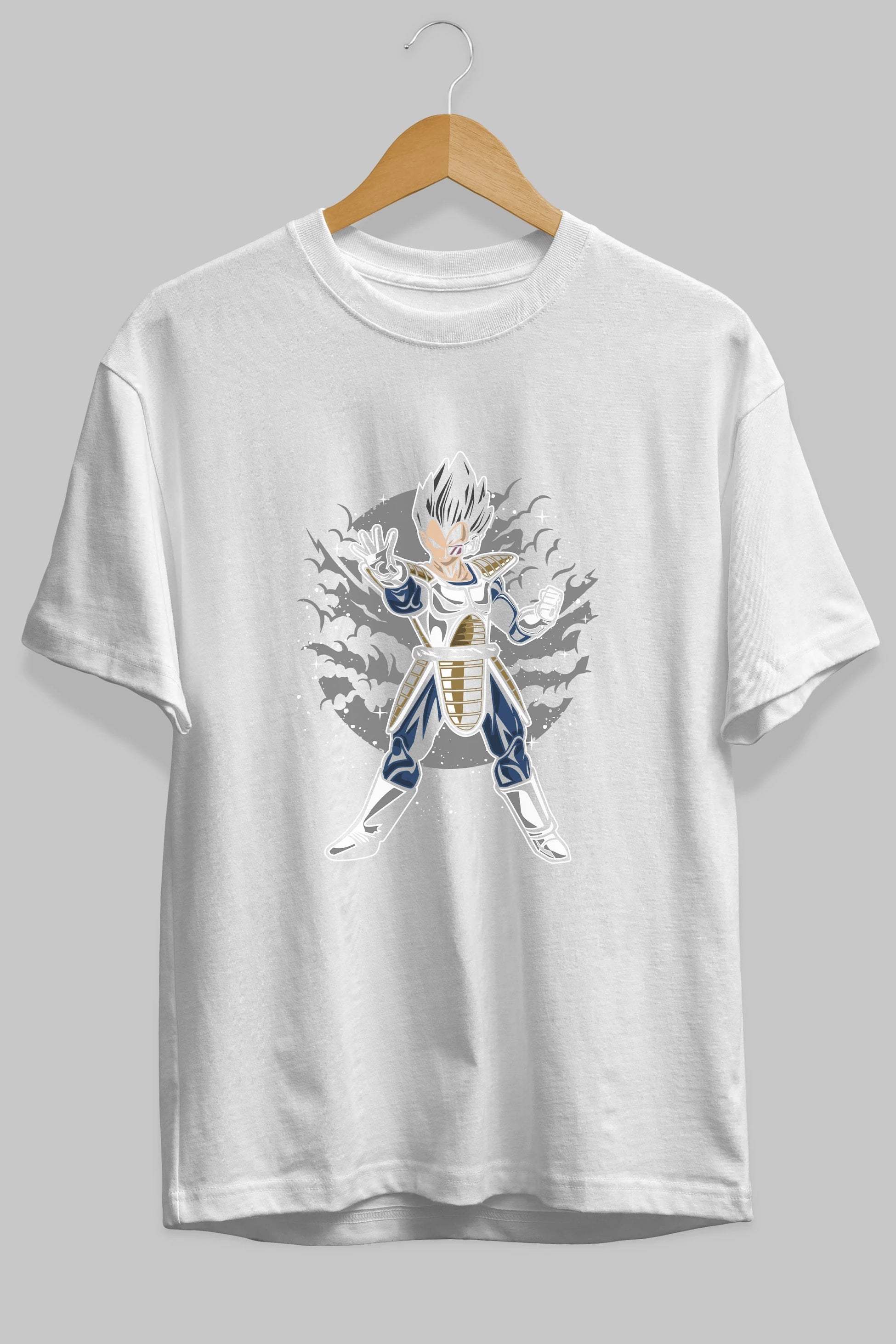VEGETA Ön Baskılı Oversize t-shirt Erkek Kadın Unisex %100 Pamuk tişort
