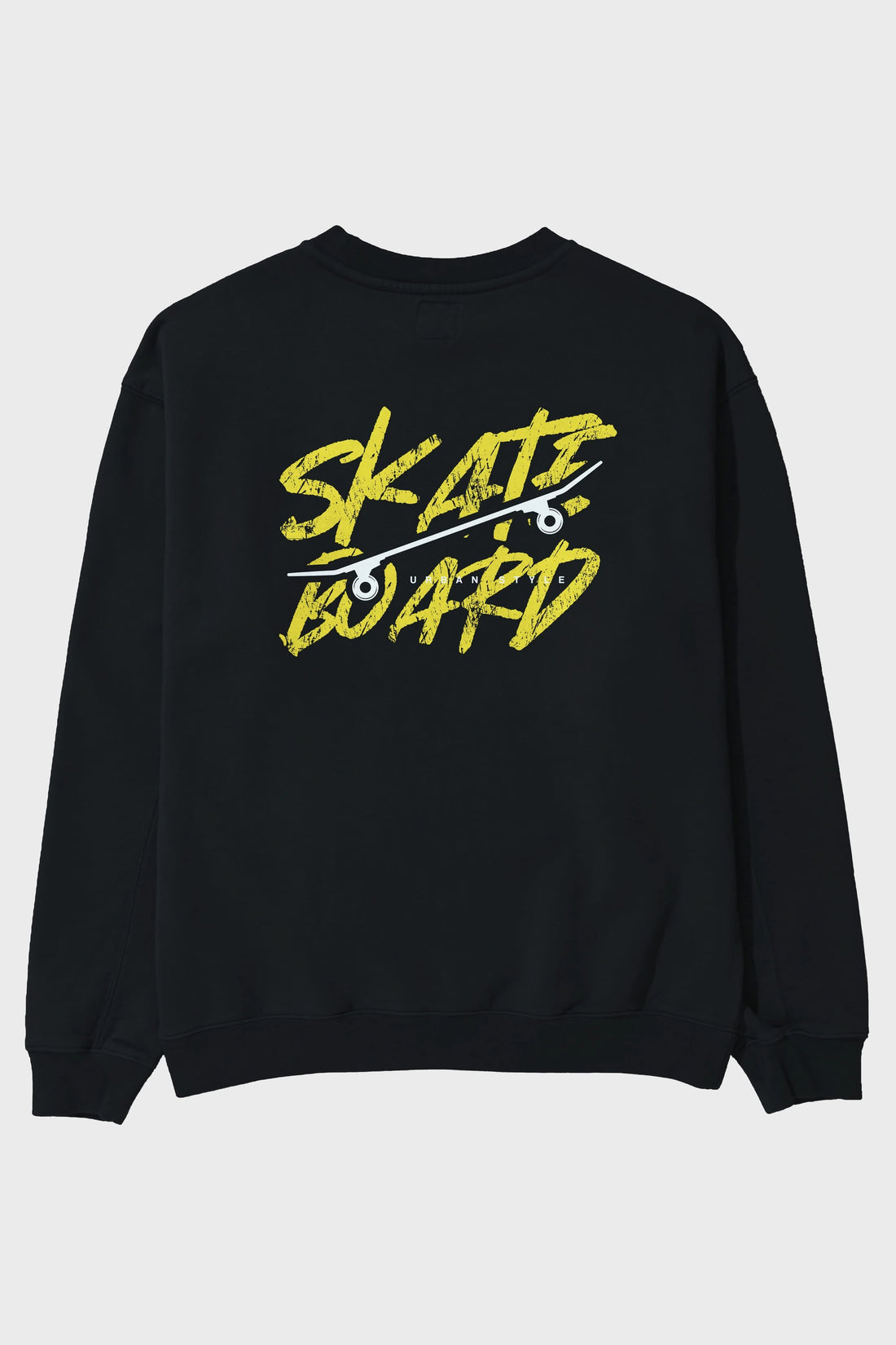 Skate Board Arka Baskılı Oversize Sweatshirt Erkek Kadın Unisex