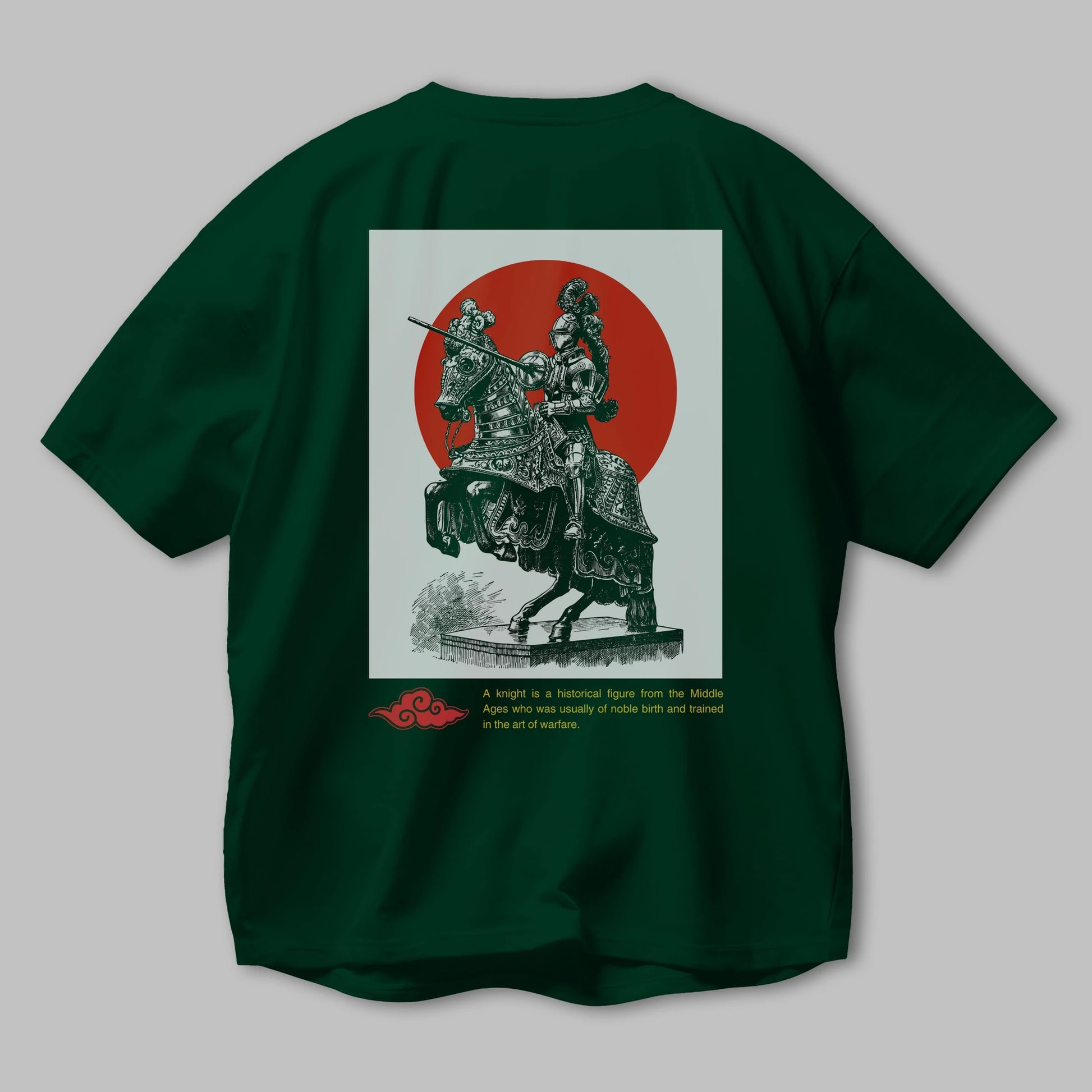 Japan Streetwear 2 Arka Baskılı Oversize t-shirt Erkek Kadın Unisex
