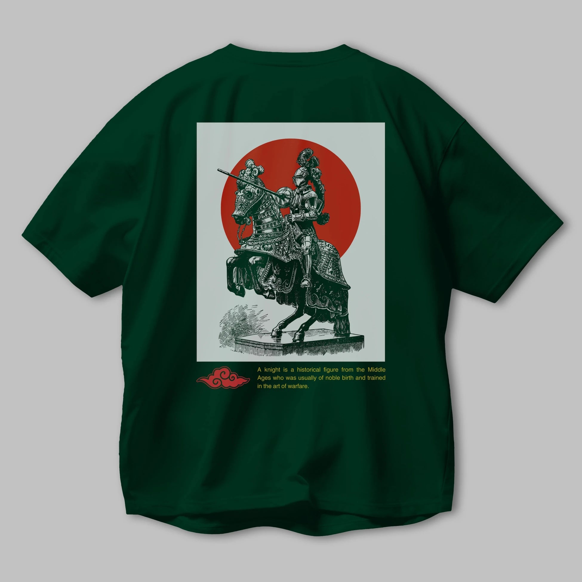 Japan Streetwear 2 Arka Baskılı Oversize t-shirt Erkek Kadın Unisex