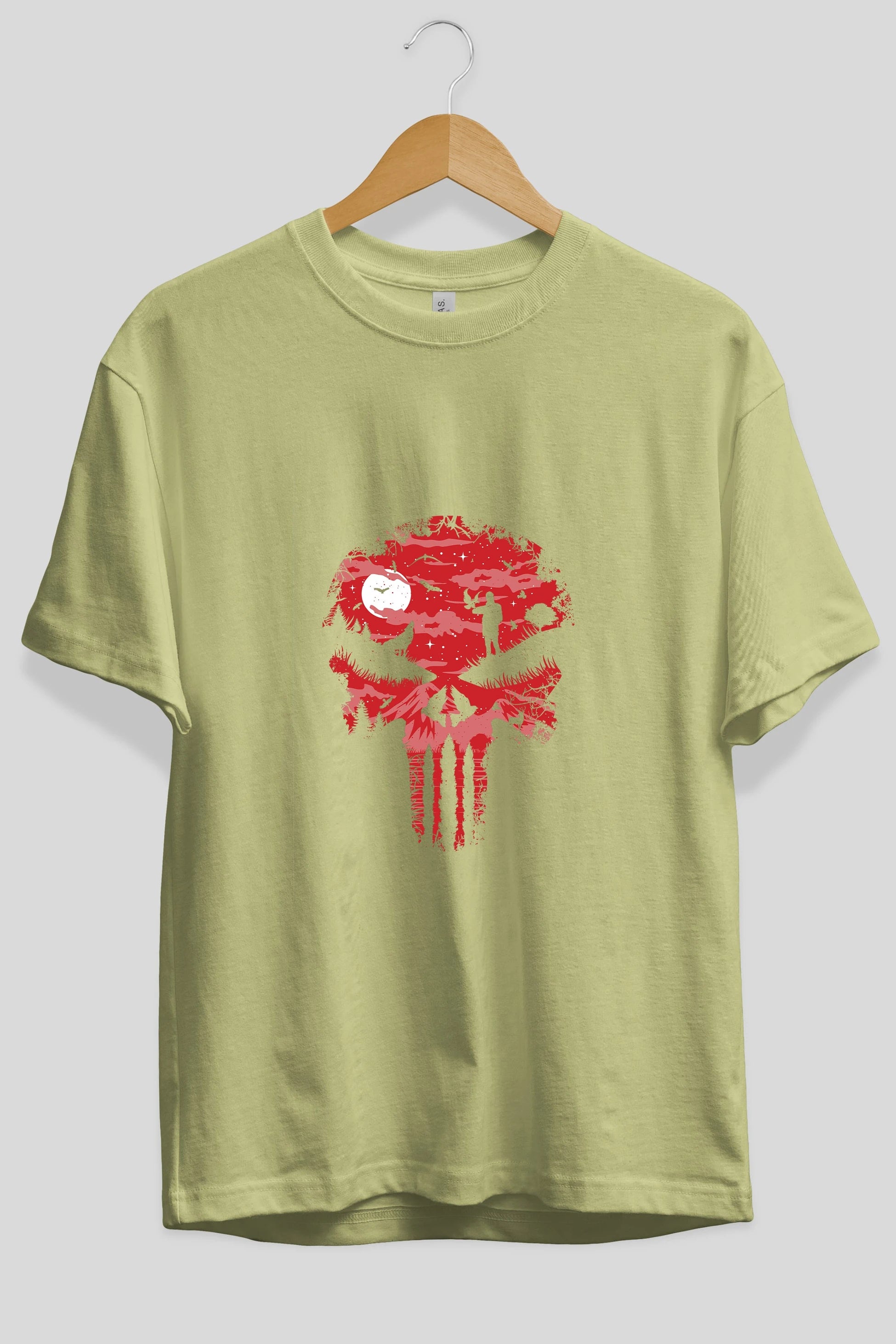 Stand And Bleed Ön Baskılı Oversize t-shirt %100 pamuk Erkek Kadın Unisex