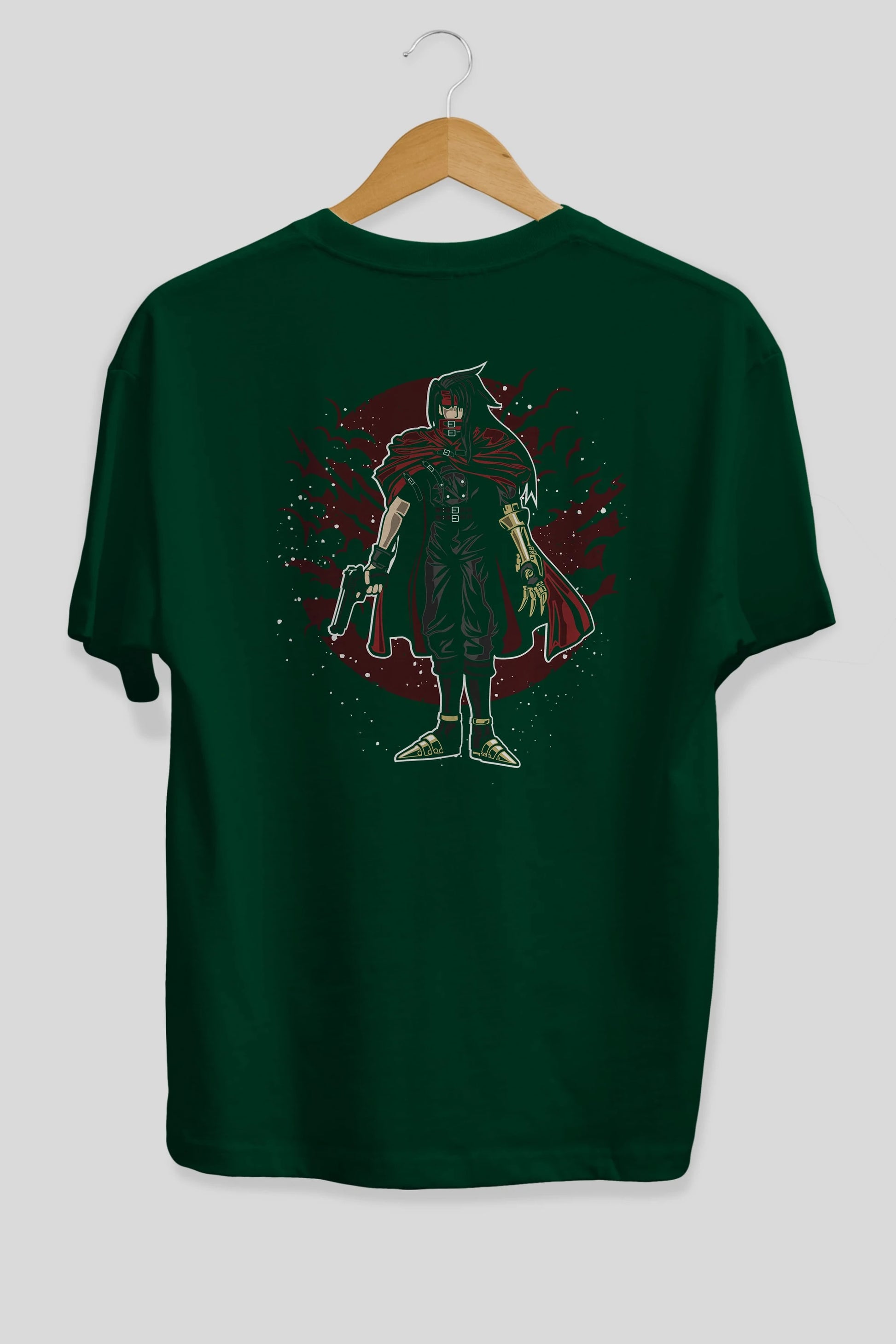 FINAL FANTASY Arka Baskılı Oversize t-shirt Erkek Kadın Unisex %100 Pamuk