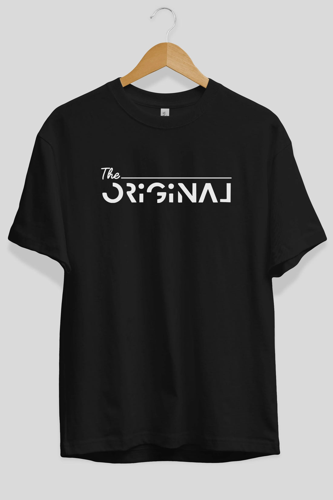 The Original Ön Baskılı Oversize t-shirt %100 pamuk Erkek Kadın Unisex